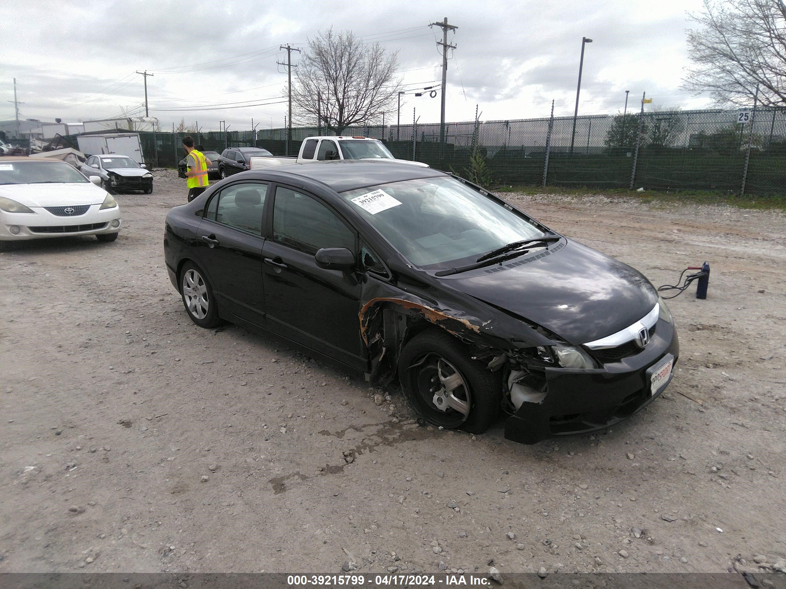 HONDA CIVIC 2009 2hgfa165x9h357776