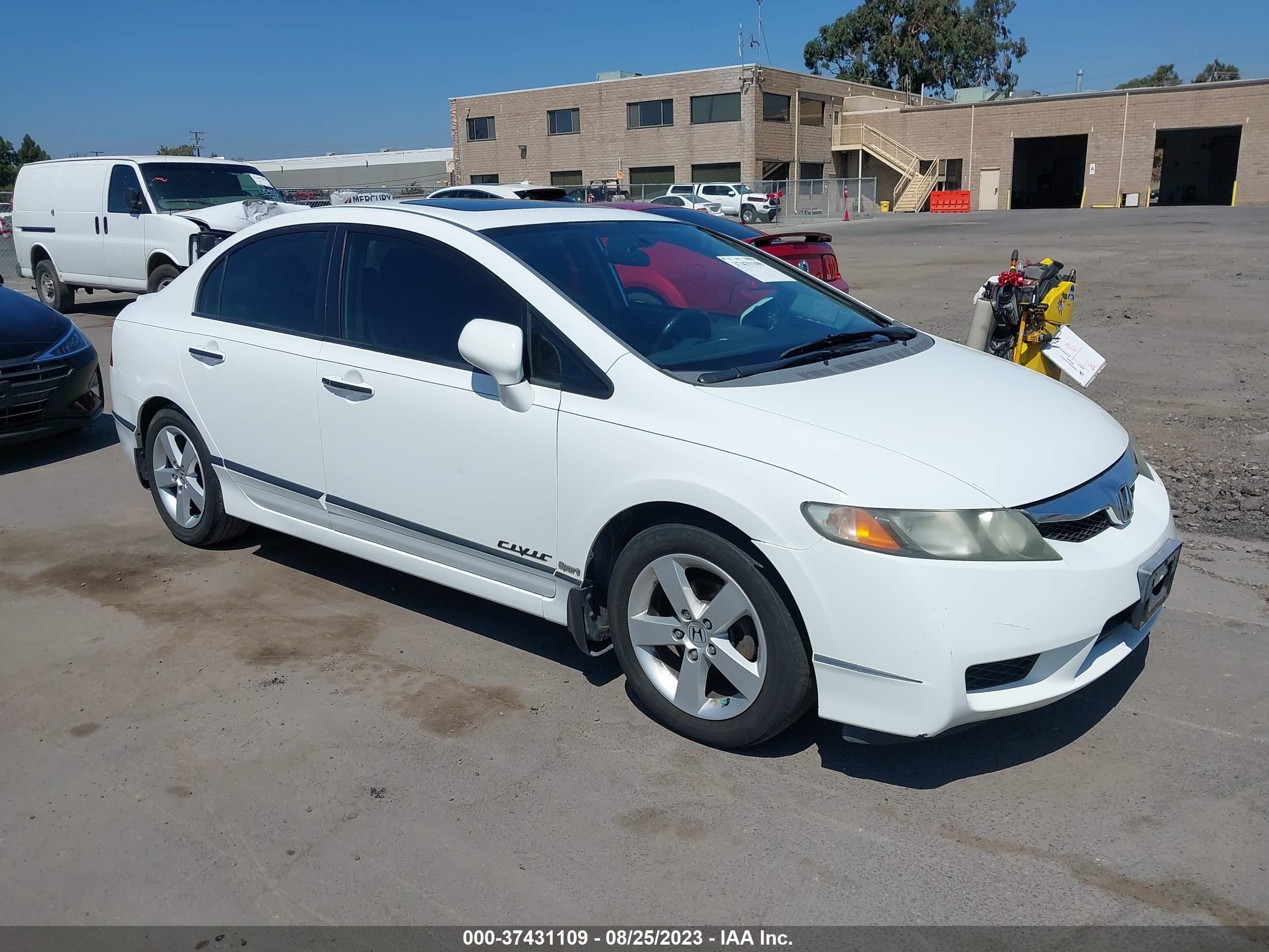 HONDA CIVIC 2009 2hgfa16609h103745