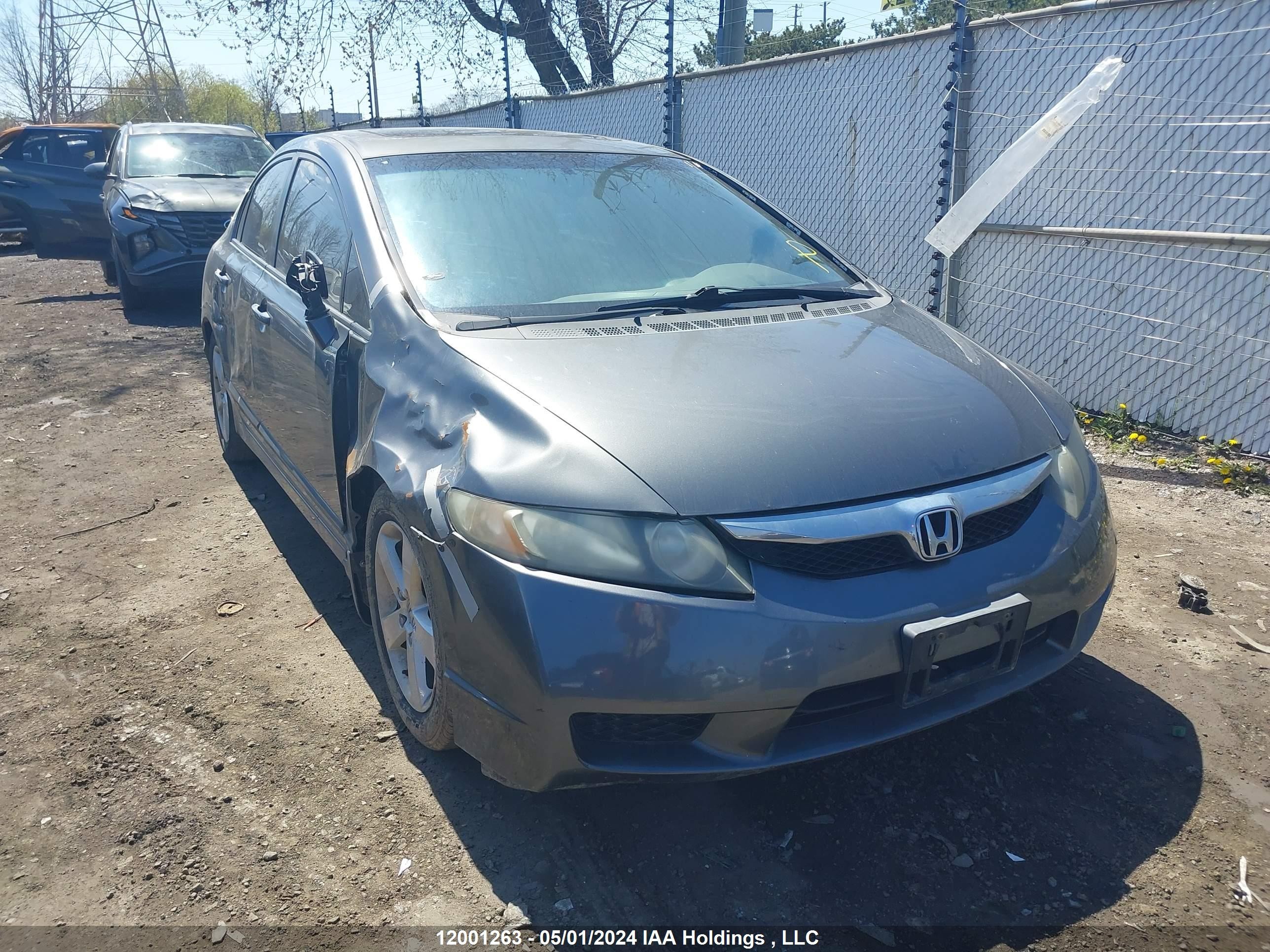 HONDA CIVIC 2009 2hgfa16619h106704