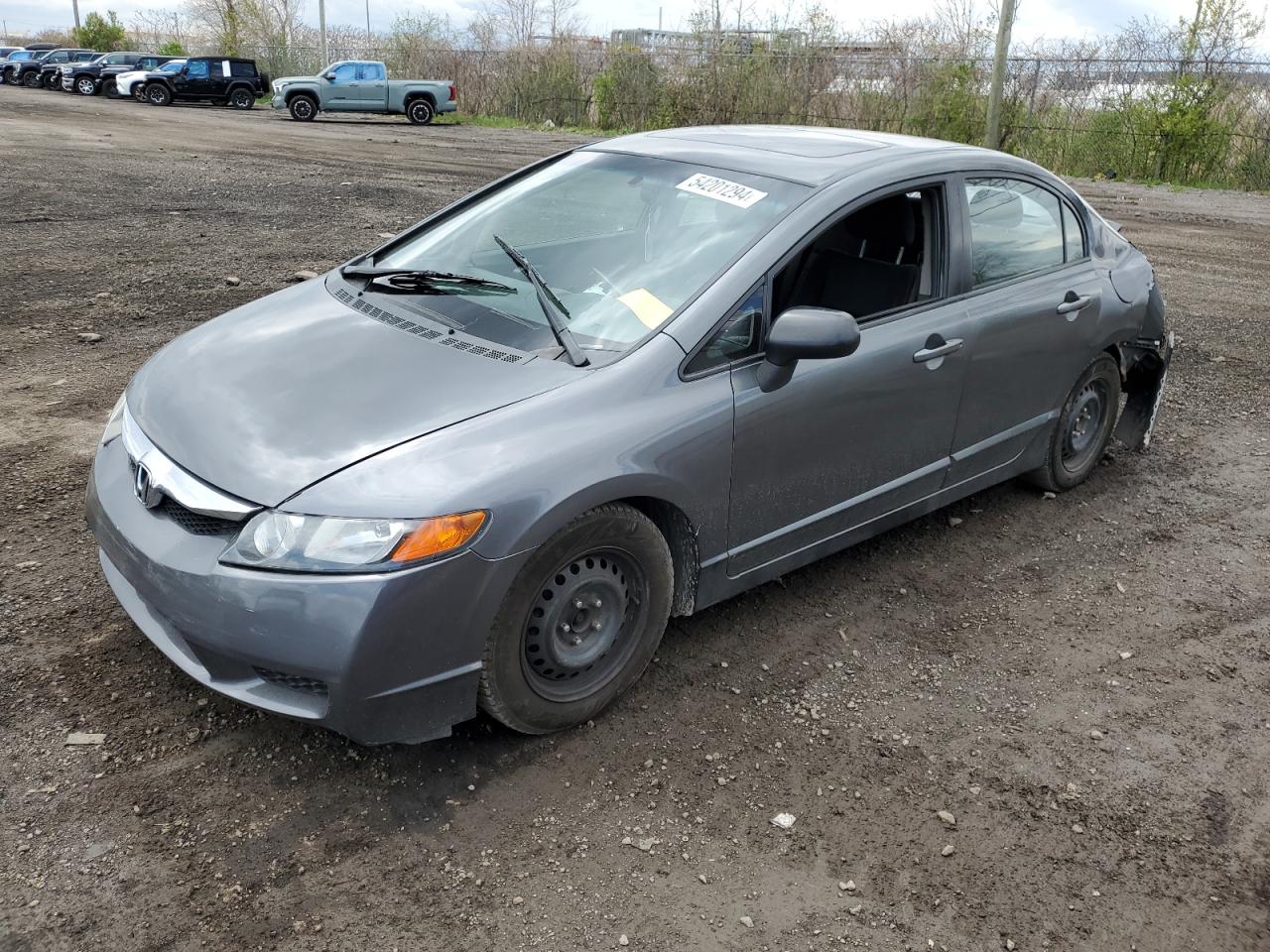 HONDA CIVIC 2009 2hgfa166x9h028438