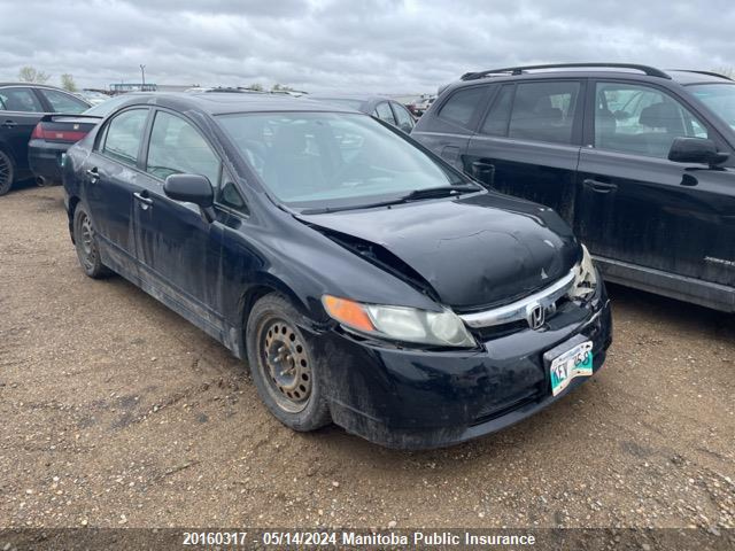 HONDA CIVIC 2007 2hgfa16807h016569