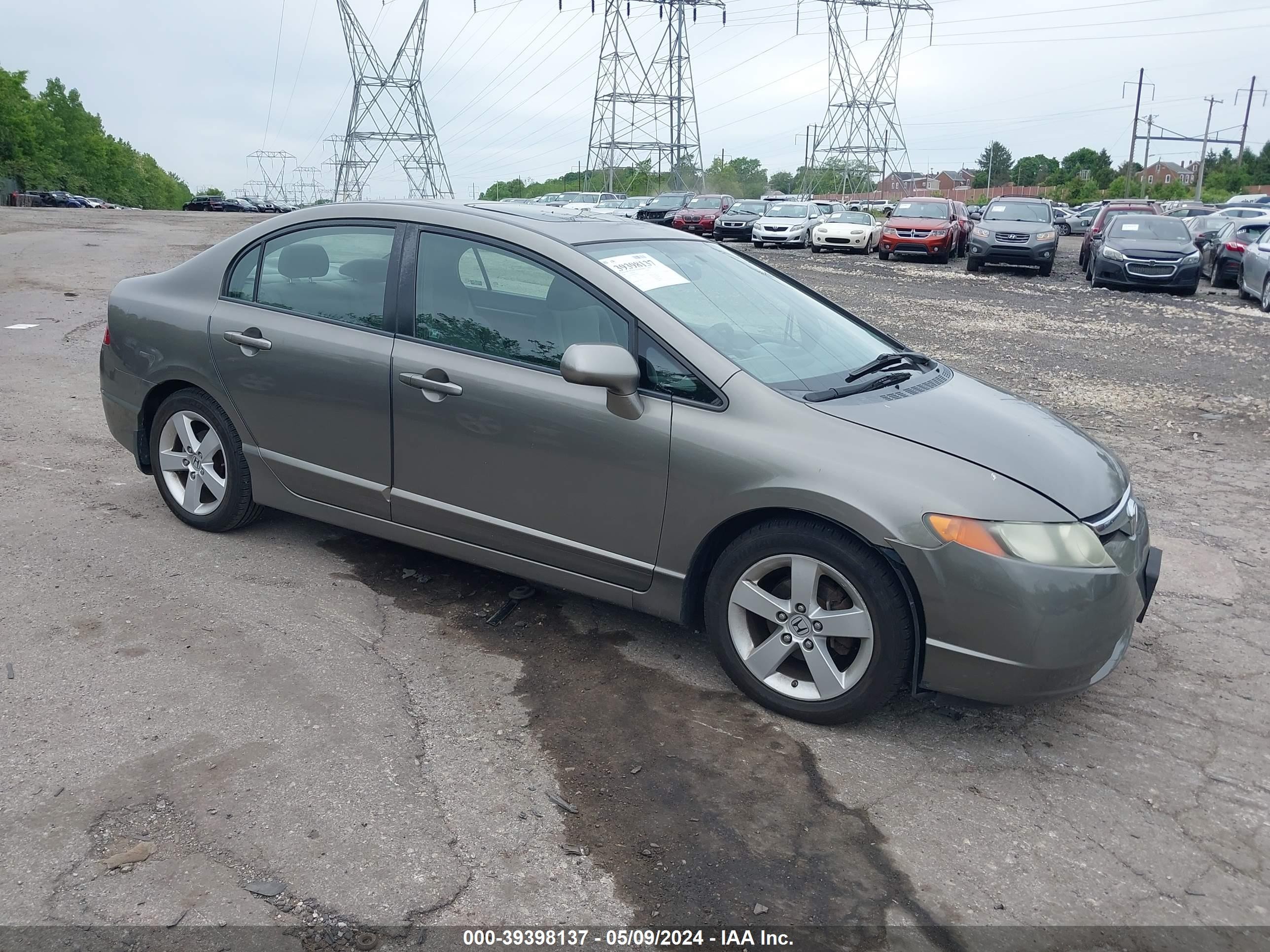 HONDA CIVIC 2008 2hgfa16808h329705