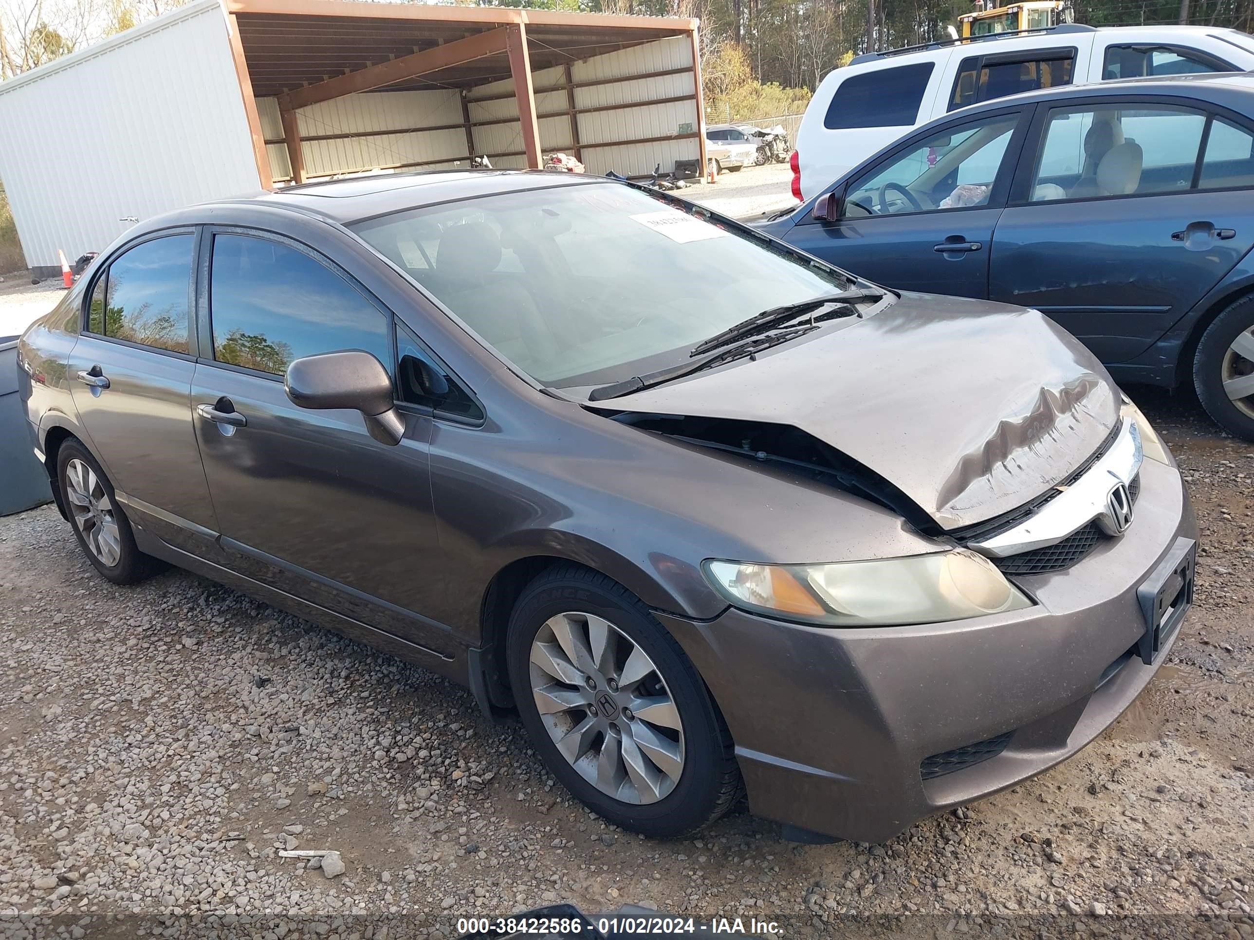 HONDA CIVIC 2009 2hgfa16809h544390