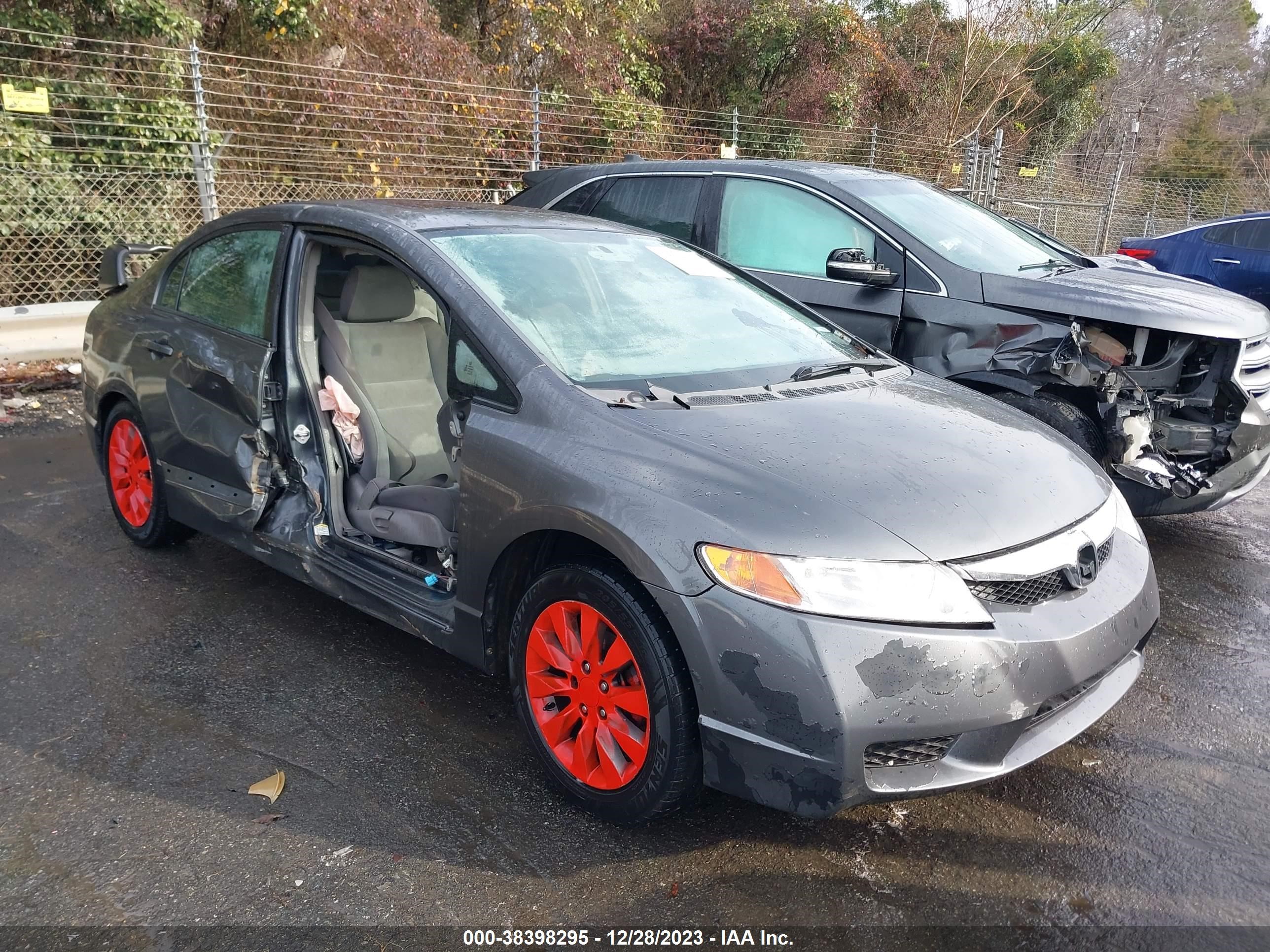 HONDA CIVIC 2009 2hgfa16809h545670