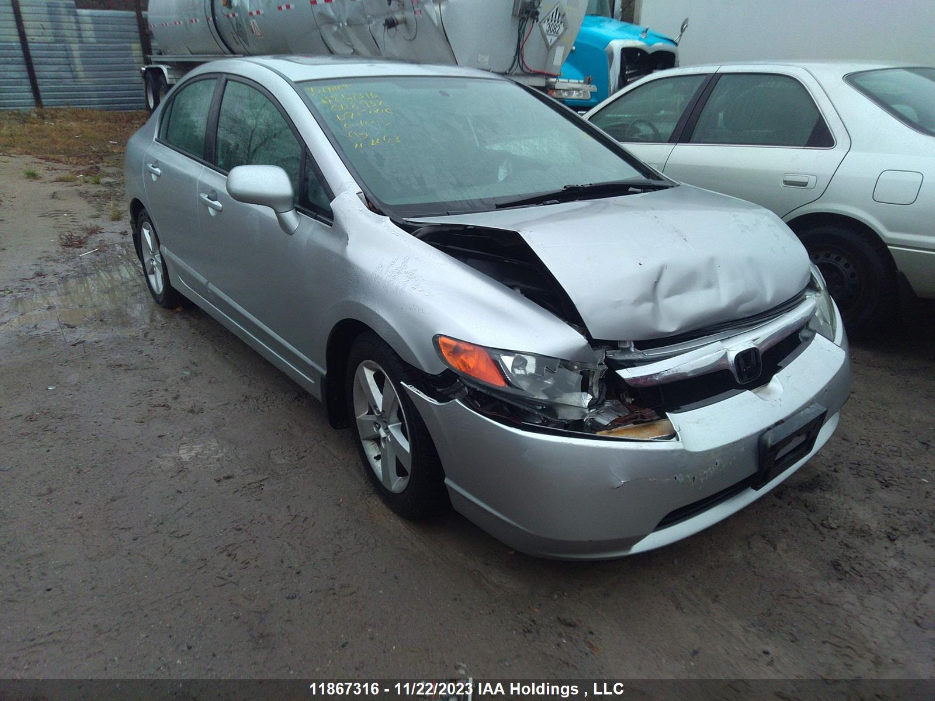 HONDA CIVIC 2007 2hgfa16837h008952