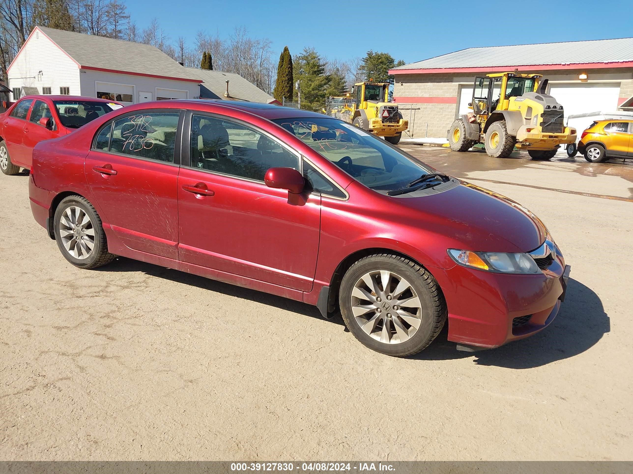 HONDA CIVIC 2009 2hgfa16839h503090