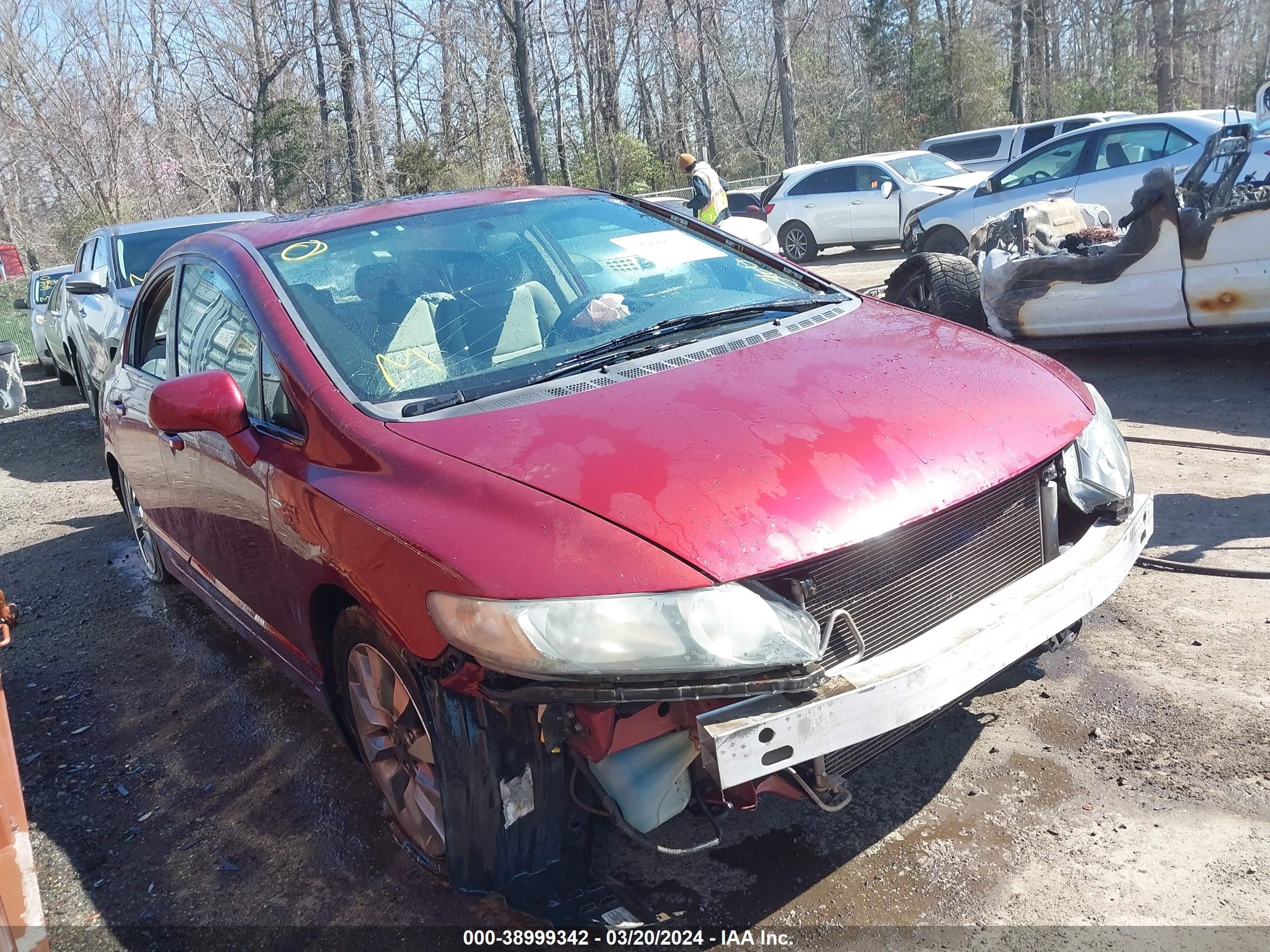 HONDA CIVIC 2009 2hgfa16849h335993