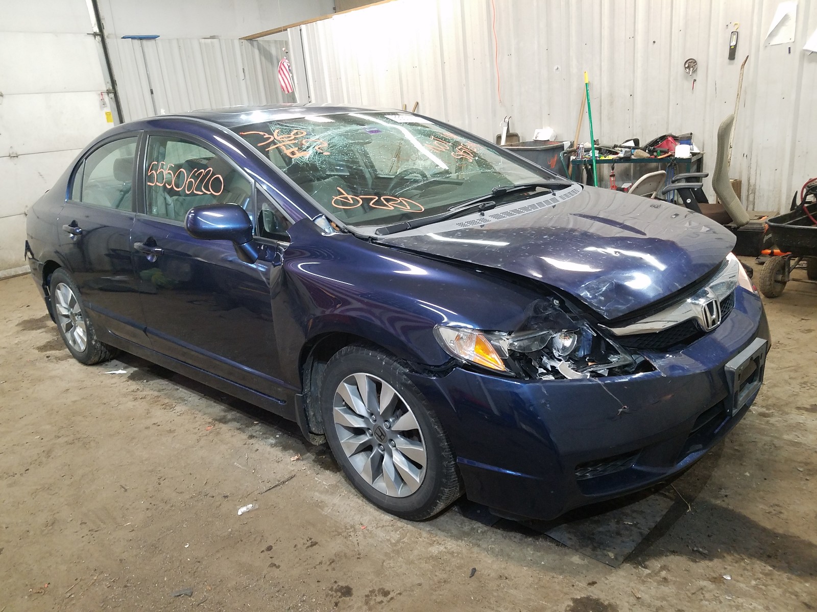 HONDA CIVIC 2009 2hgfa16849h532484