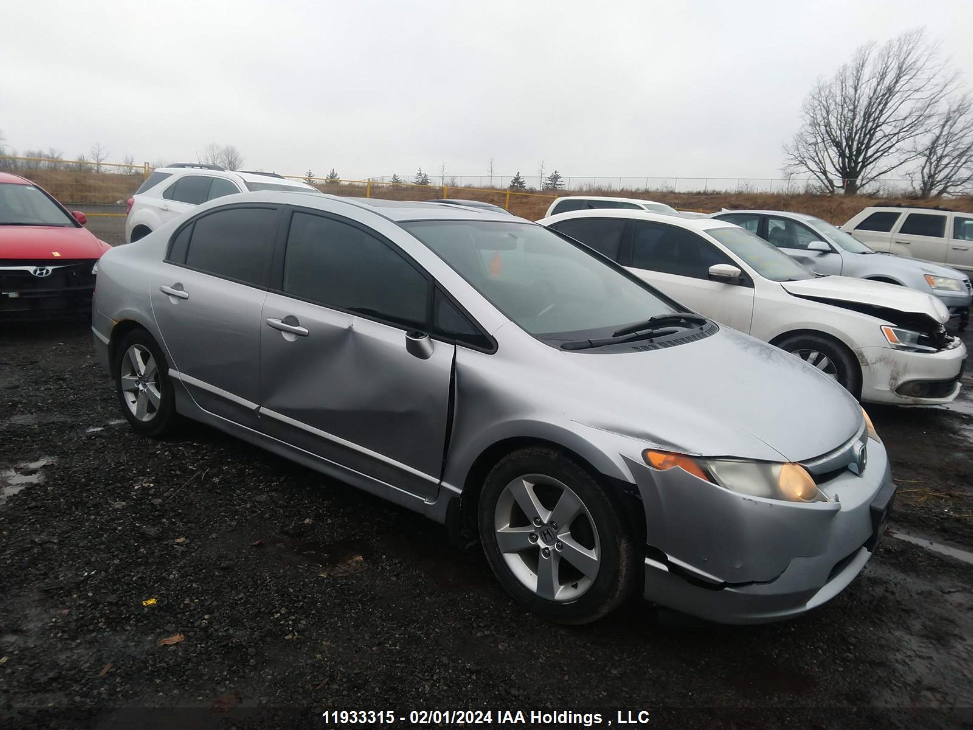 HONDA CIVIC 2007 2hgfa16857h103125