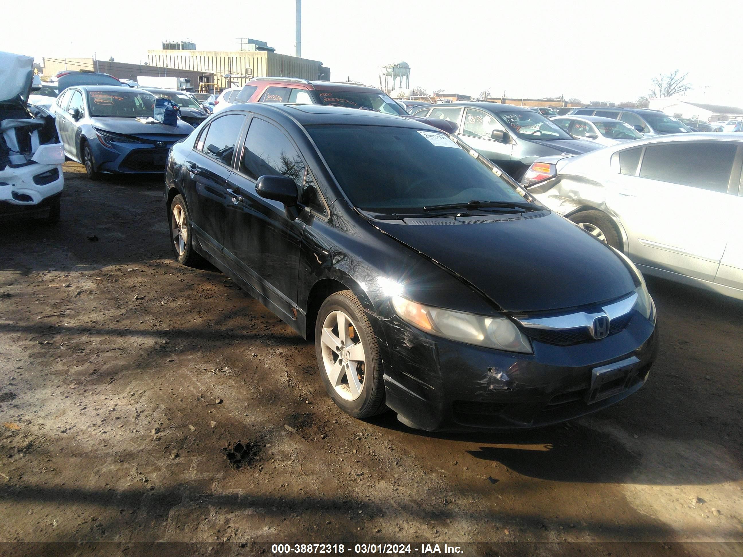 HONDA CIVIC 2009 2hgfa16859h312576