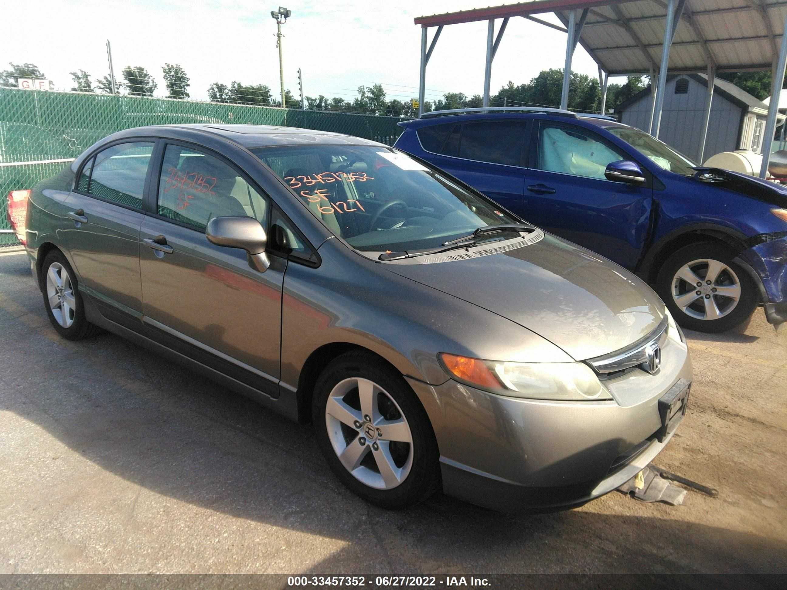 HONDA CIVIC 2006 2hgfa16876h502939