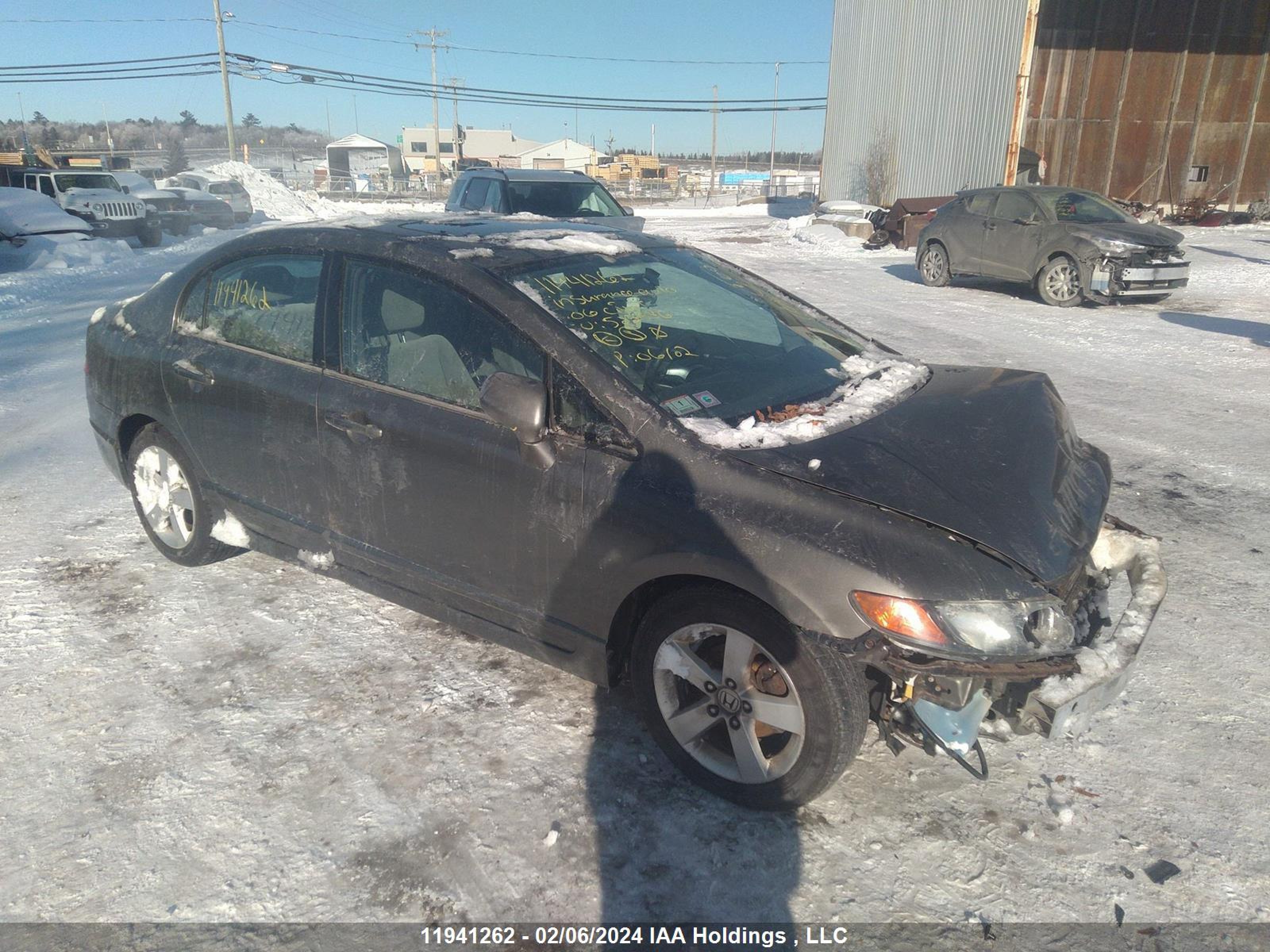 HONDA CIVIC 2006 2hgfa16876h523886