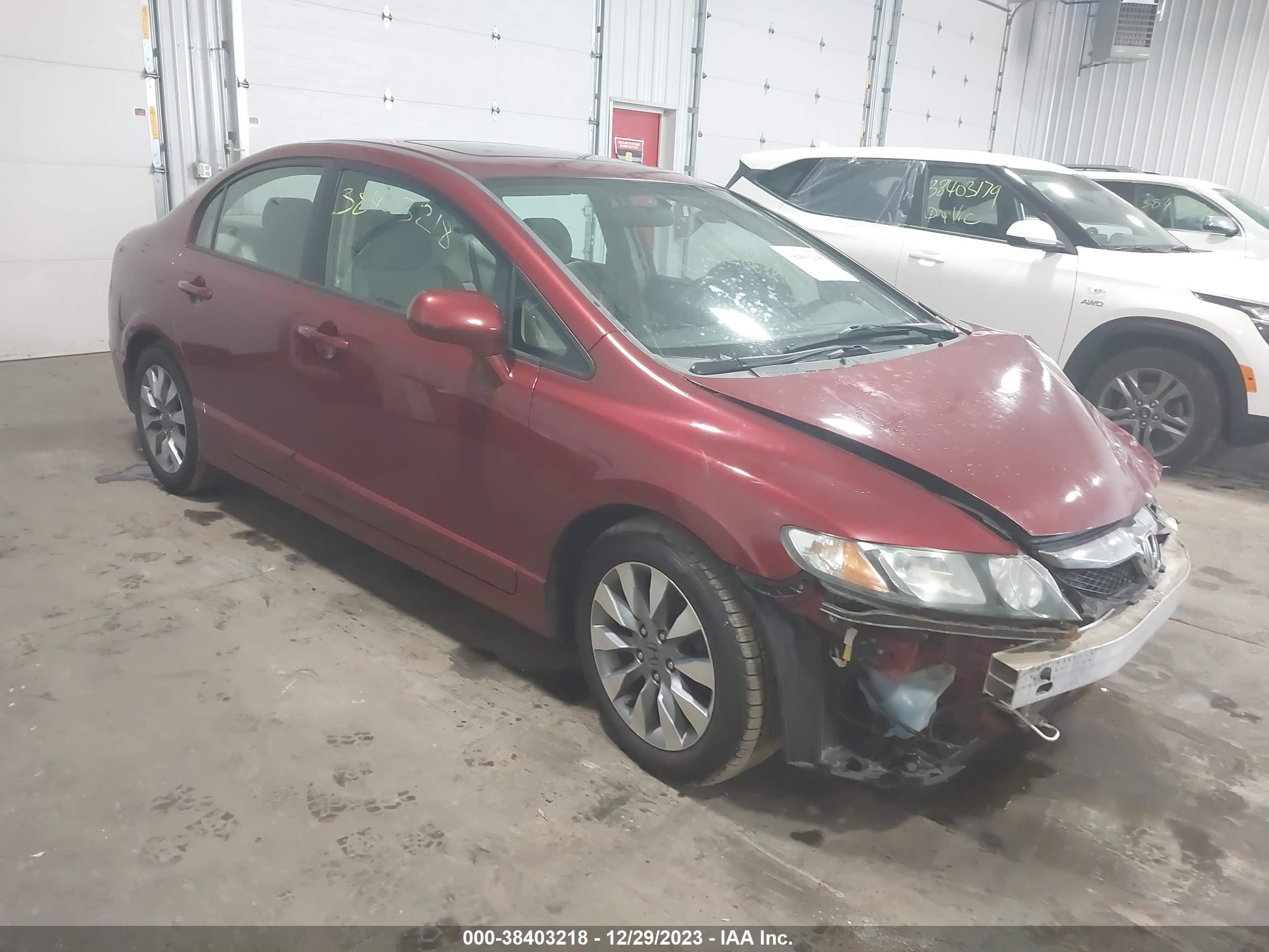 HONDA CIVIC 2009 2hgfa16879h332814