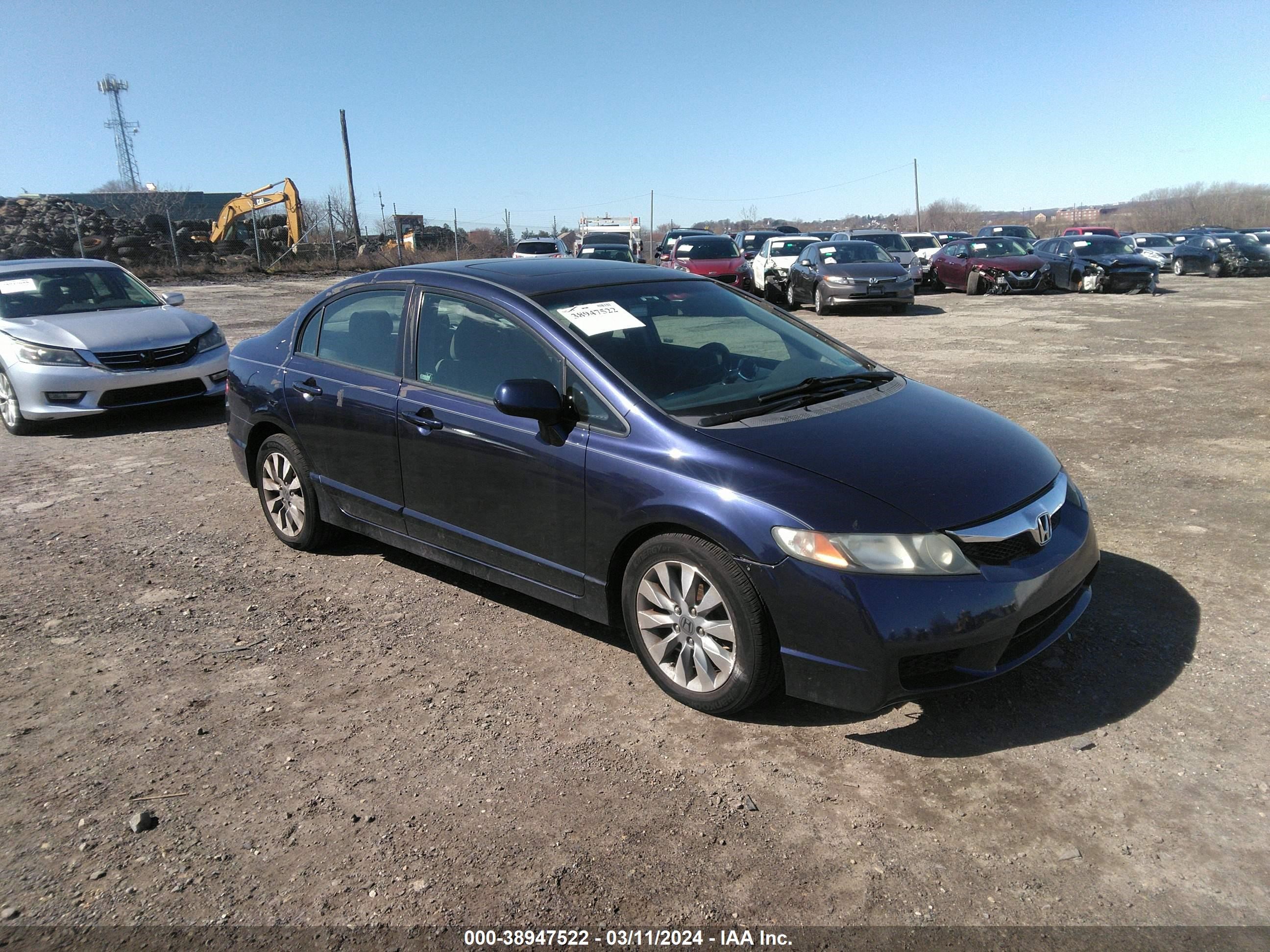 HONDA CIVIC 2009 2hgfa16889h542838