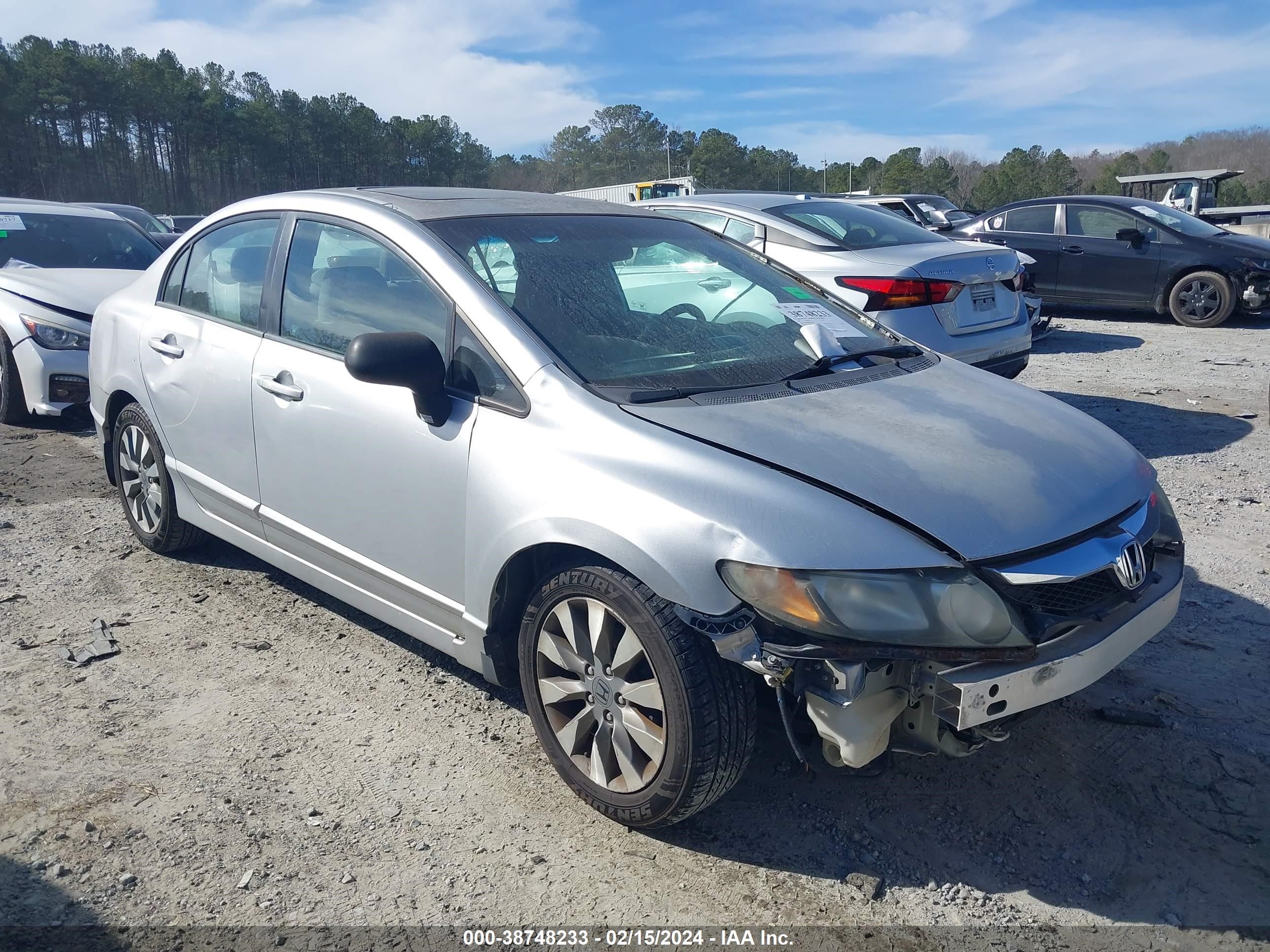 HONDA CIVIC 2009 2hgfa16899h358864