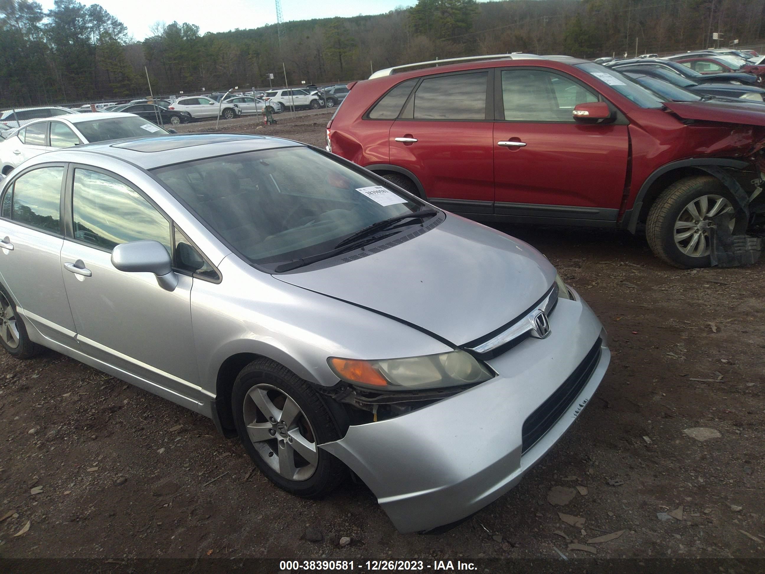 HONDA CIVIC 2008 2hgfa168x8h308487