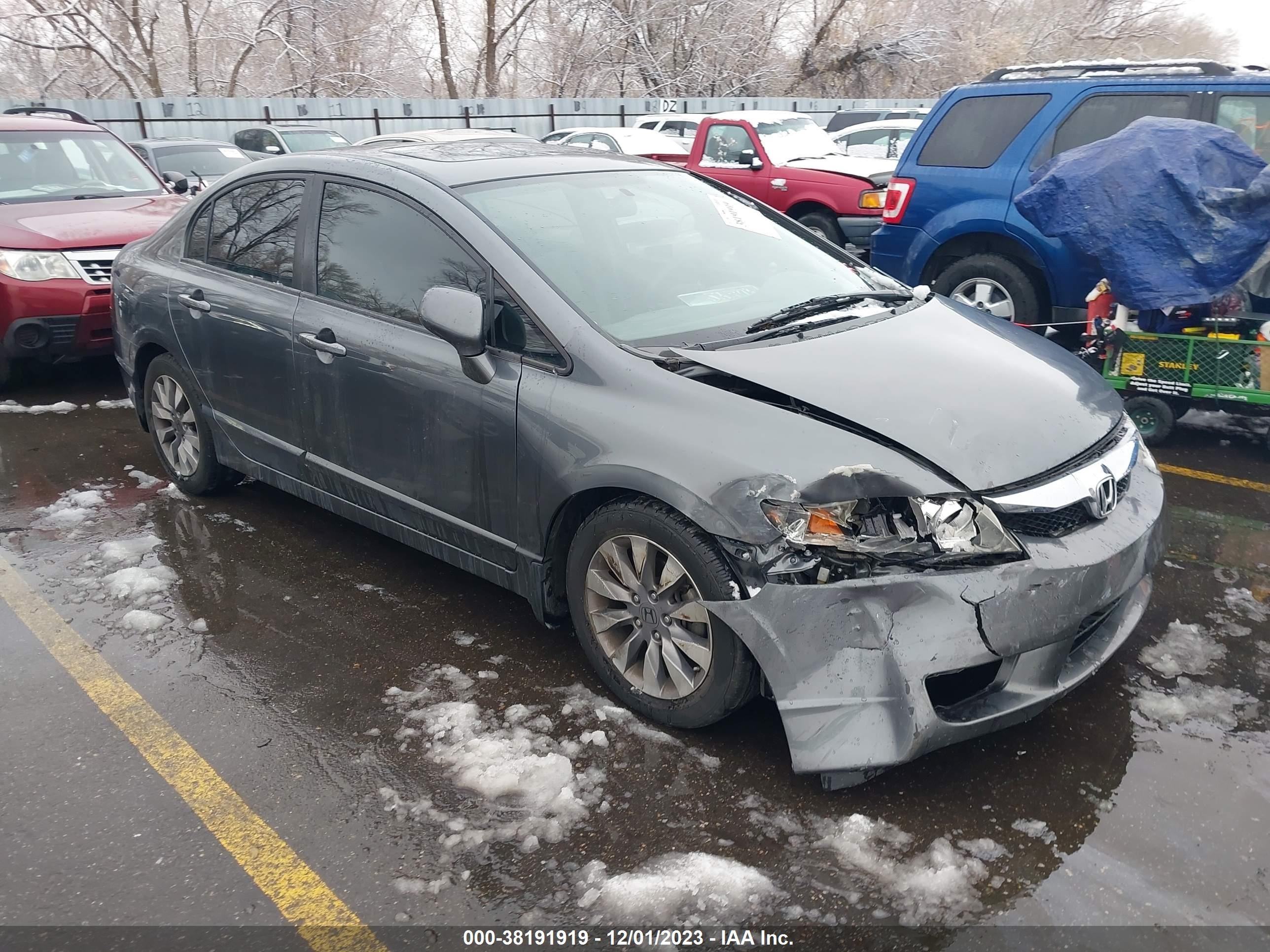 HONDA CIVIC 2009 2hgfa168x9h312119