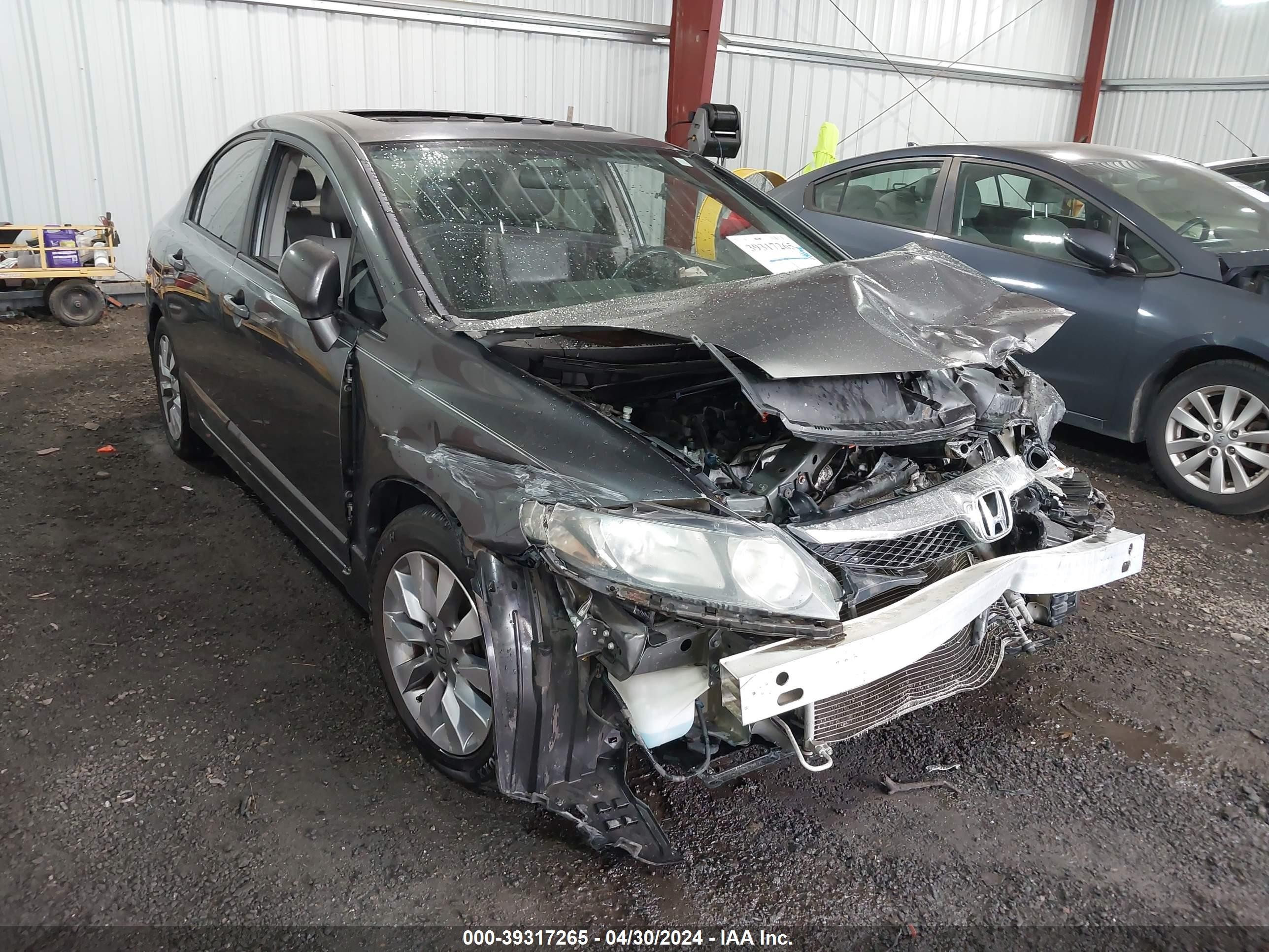 HONDA CIVIC 2009 2hgfa16939h346976