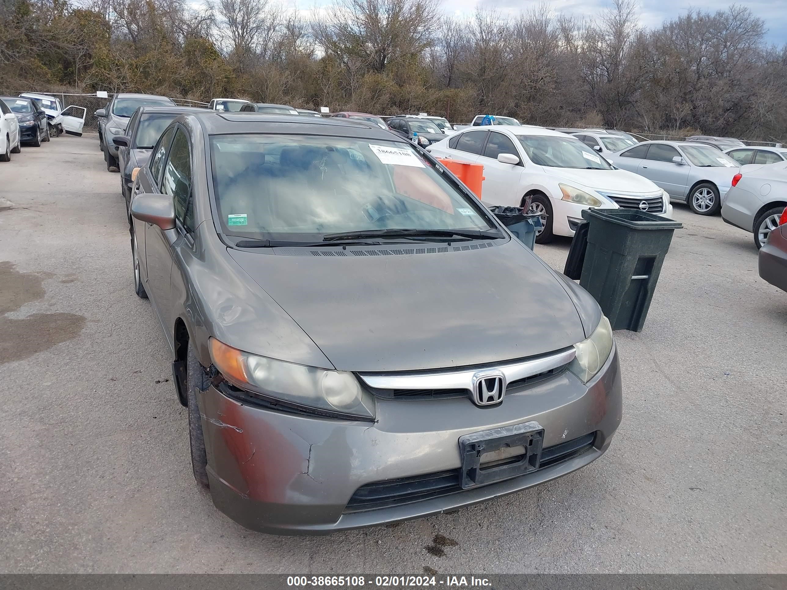 HONDA CIVIC 2008 2hgfa16958h304193