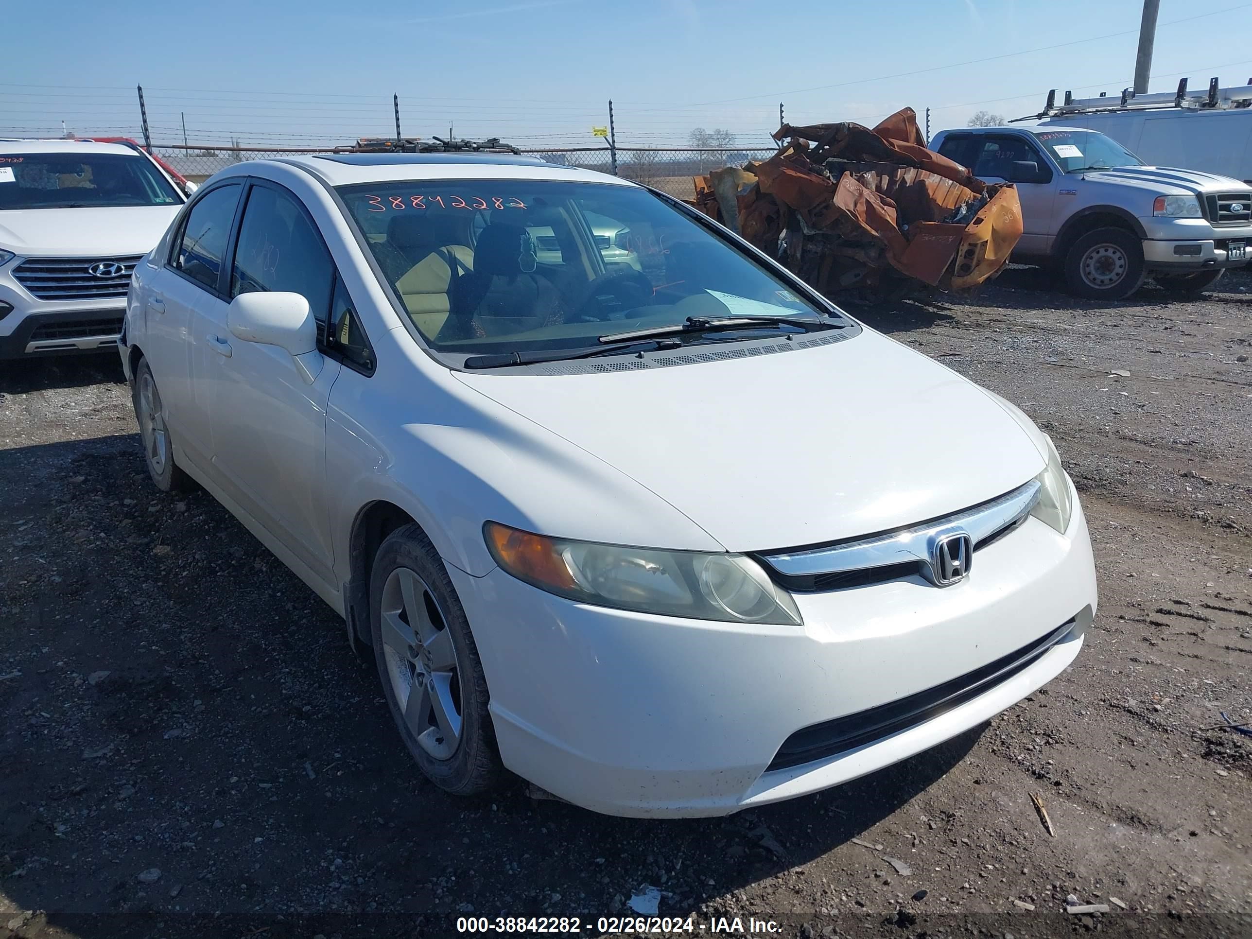 HONDA CIVIC 2008 2hgfa16968h522112