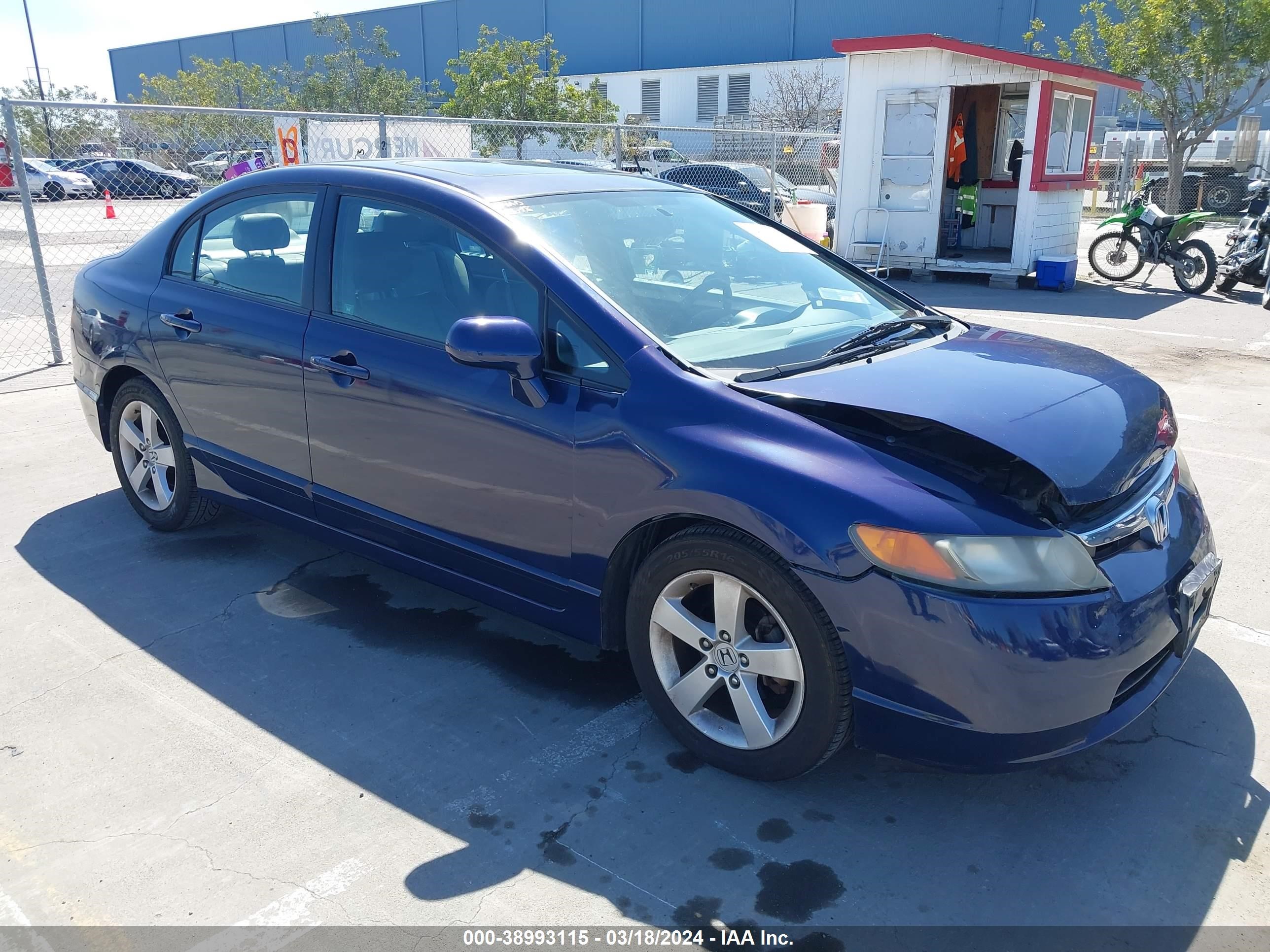 HONDA CIVIC 2008 2hgfa16988h505571