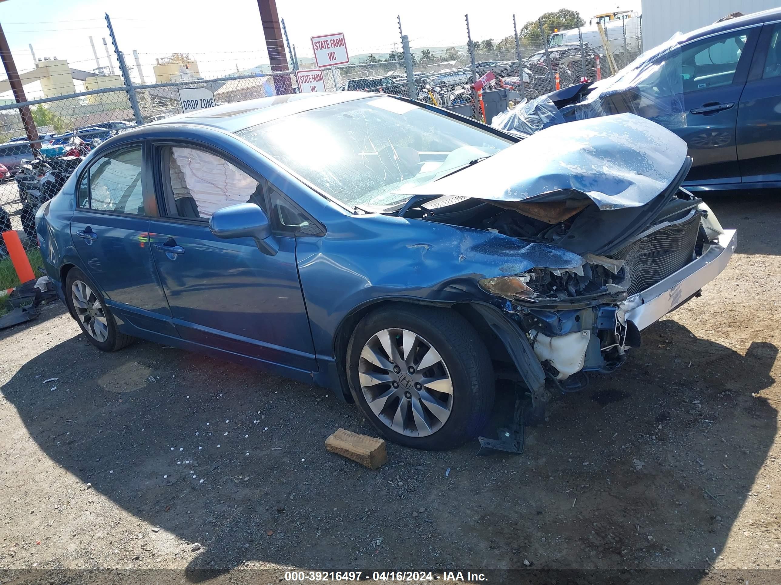 HONDA CIVIC 2009 2hgfa16989h501439