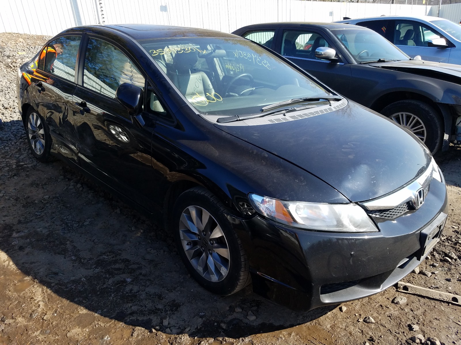 HONDA CIVIC EXL 2009 2hgfa16989h503224