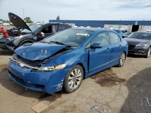 HONDA CIVIC EXL 2009 2hgfa169x9h515052