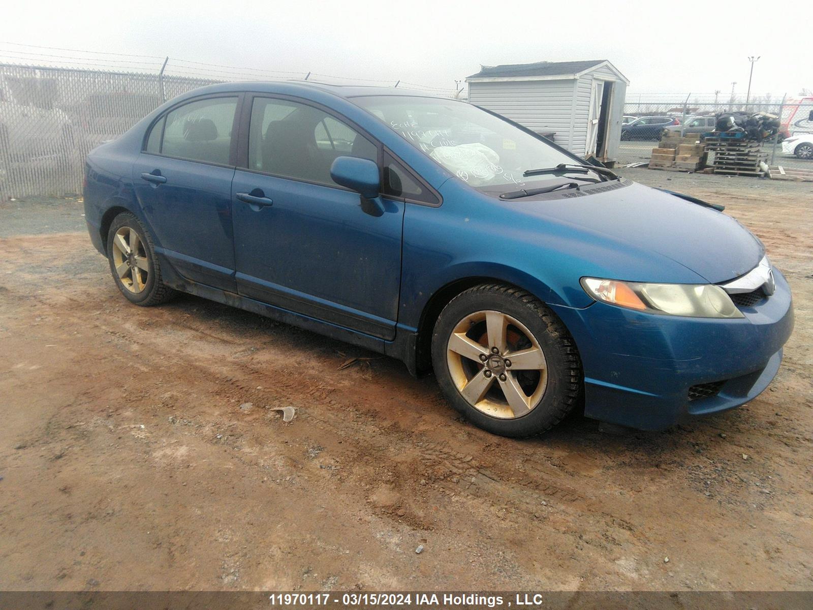 HONDA CIVIC 2011 2hgfa1e65bh008721