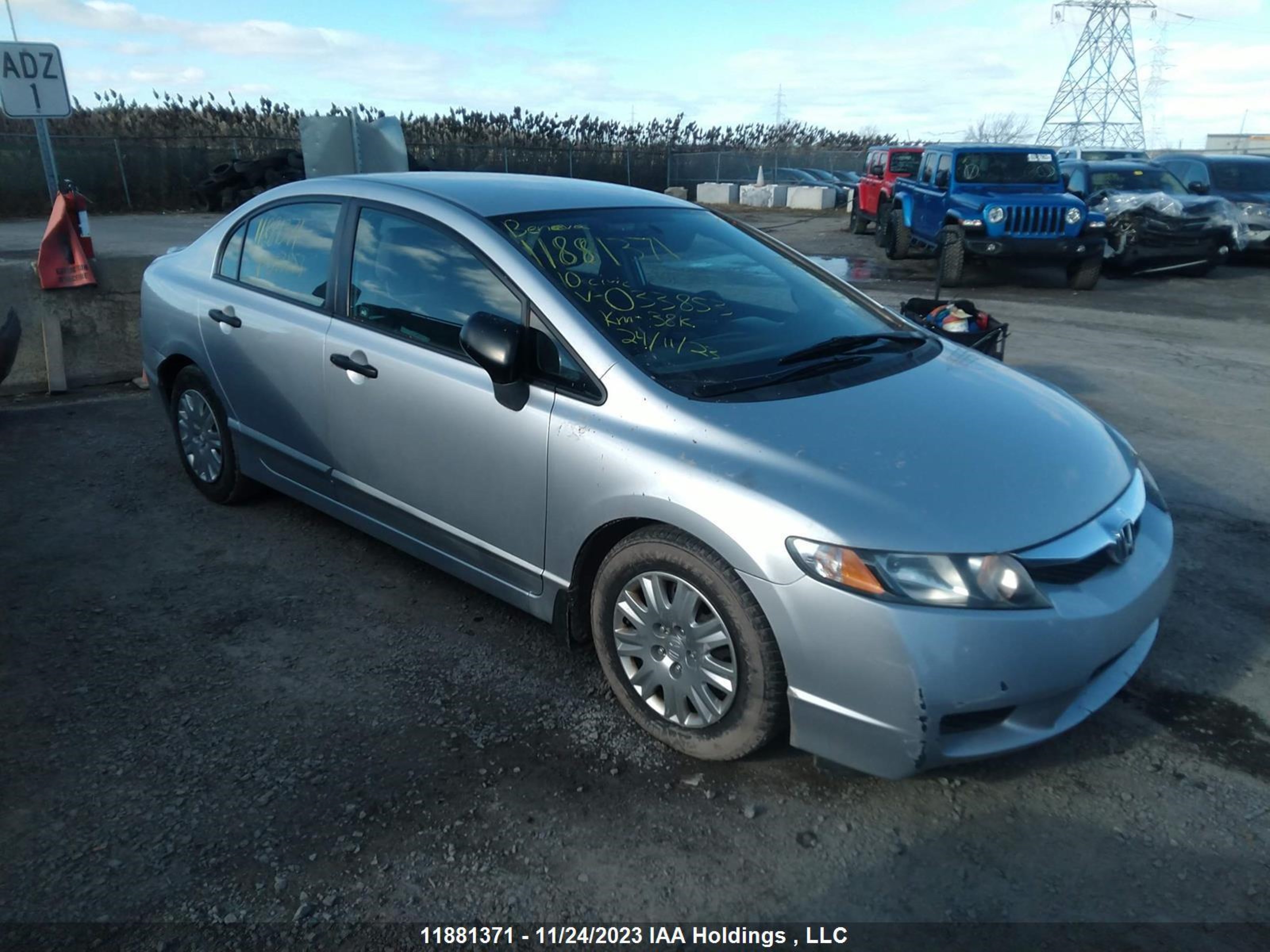 HONDA CIVIC 2010 2hgfa1f21ah033853