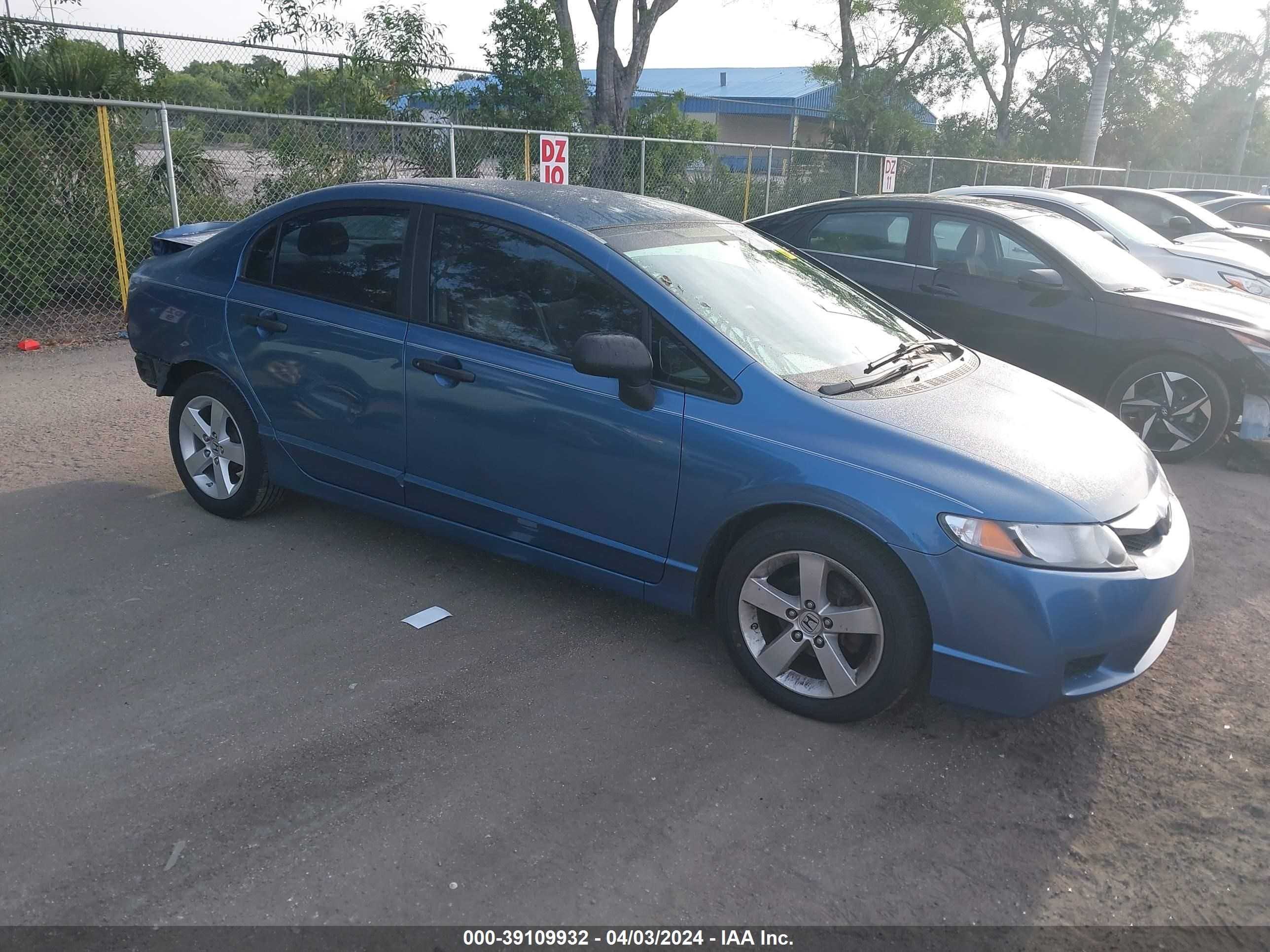 HONDA CIVIC 2010 2hgfa1f31ah565936