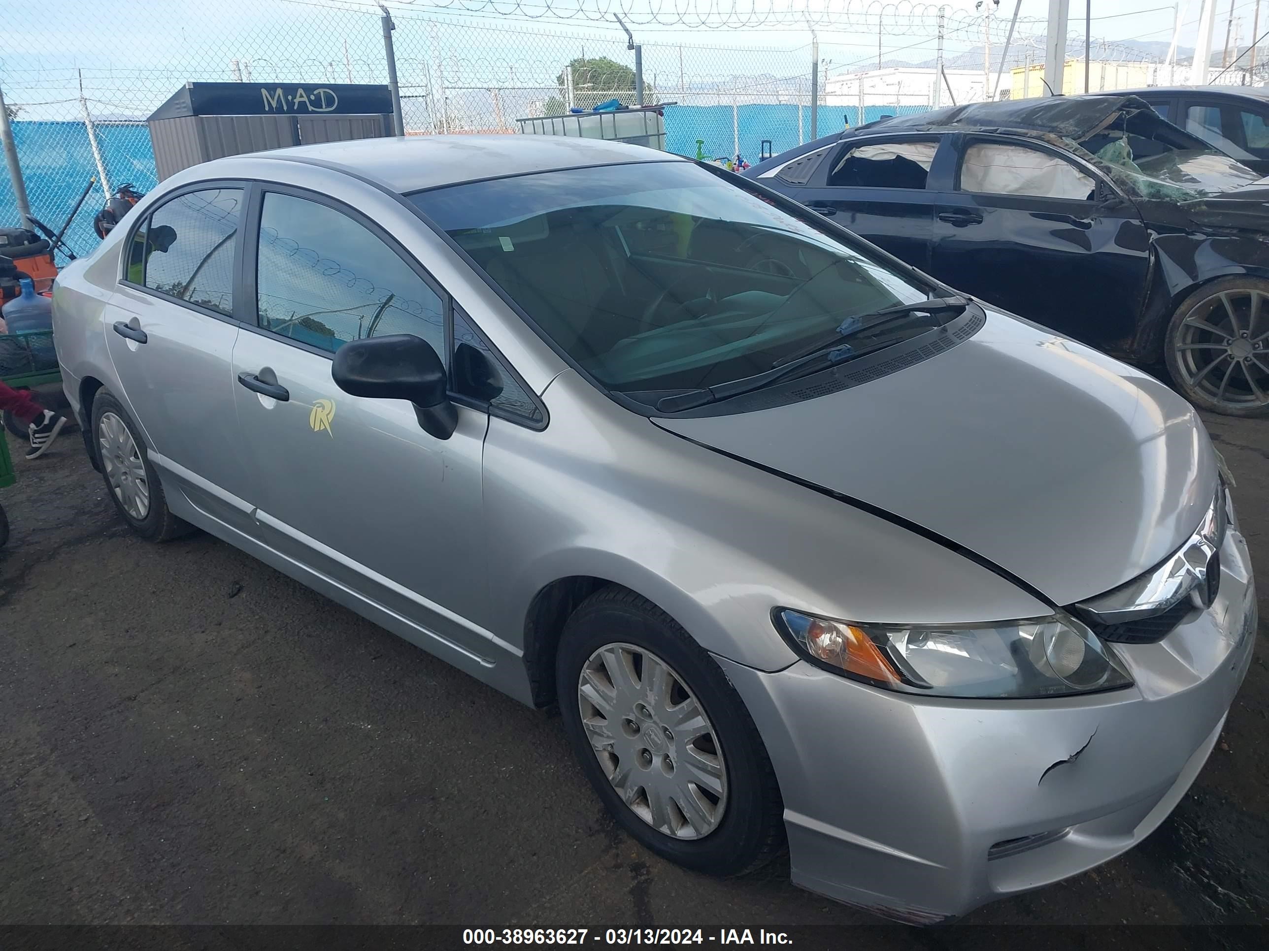 HONDA CIVIC 2010 2hgfa1f3xah552277