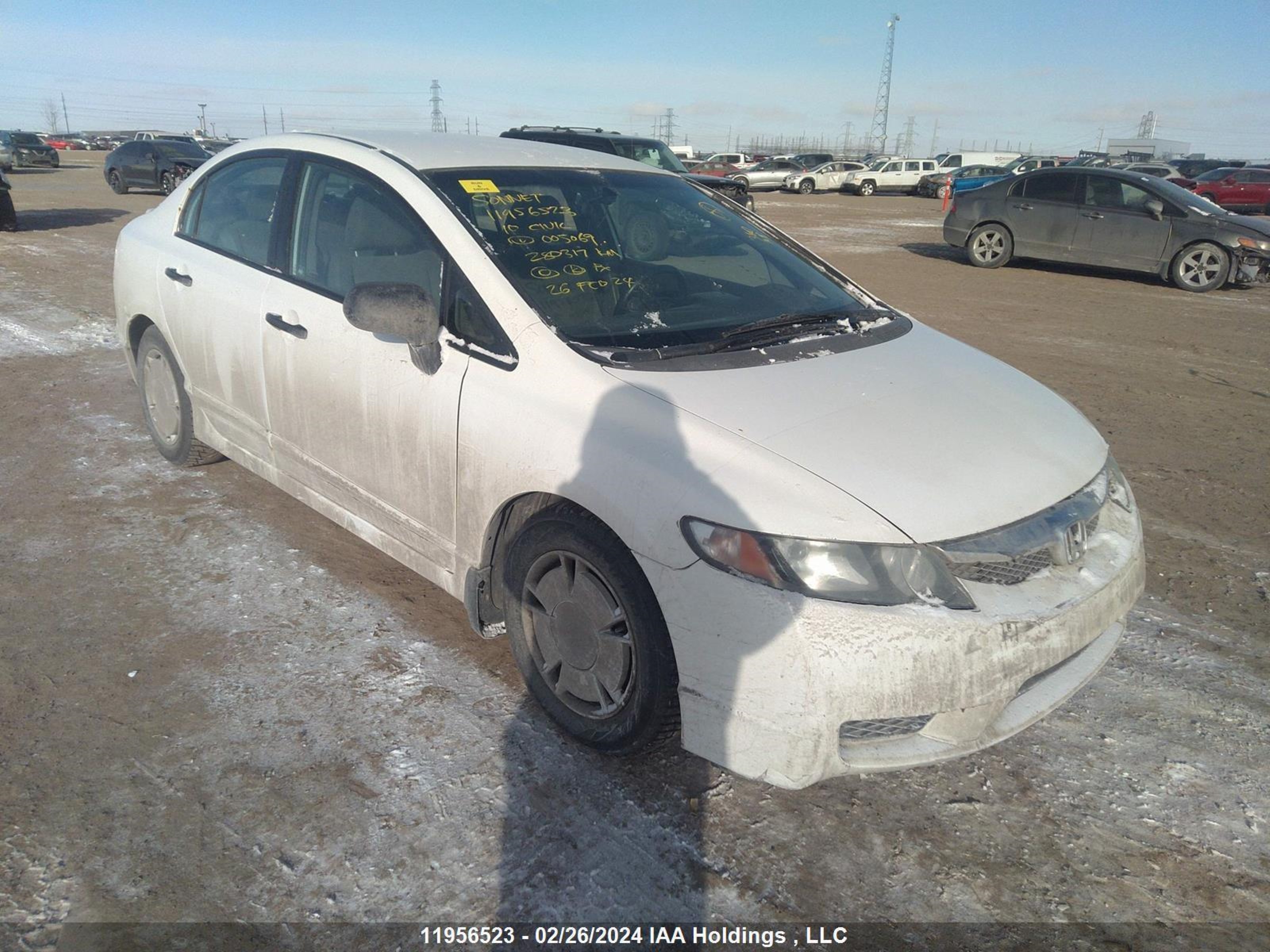 HONDA CIVIC 2010 2hgfa1f47ah005069