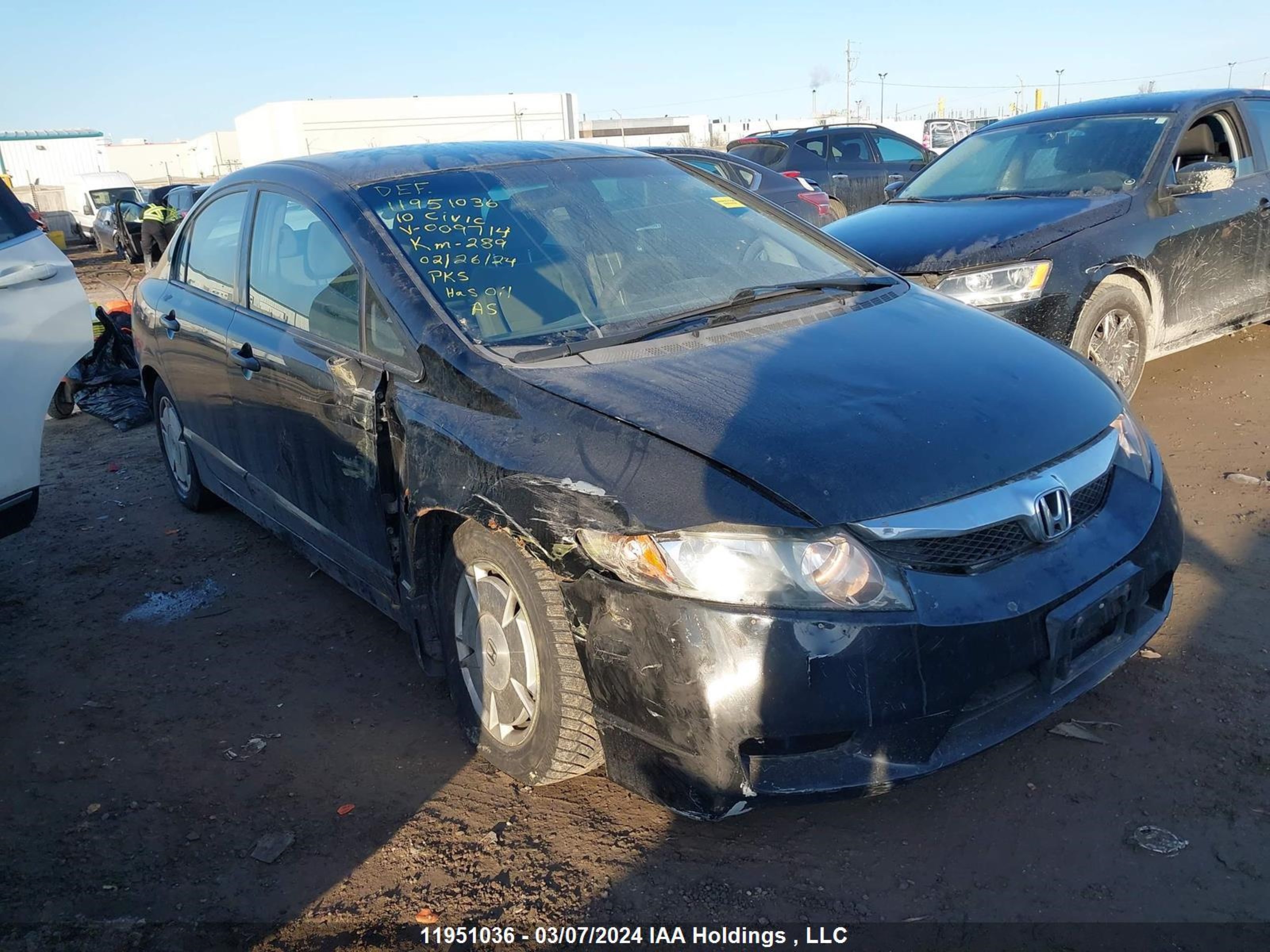 HONDA CIVIC 2010 2hgfa1f48ah009714