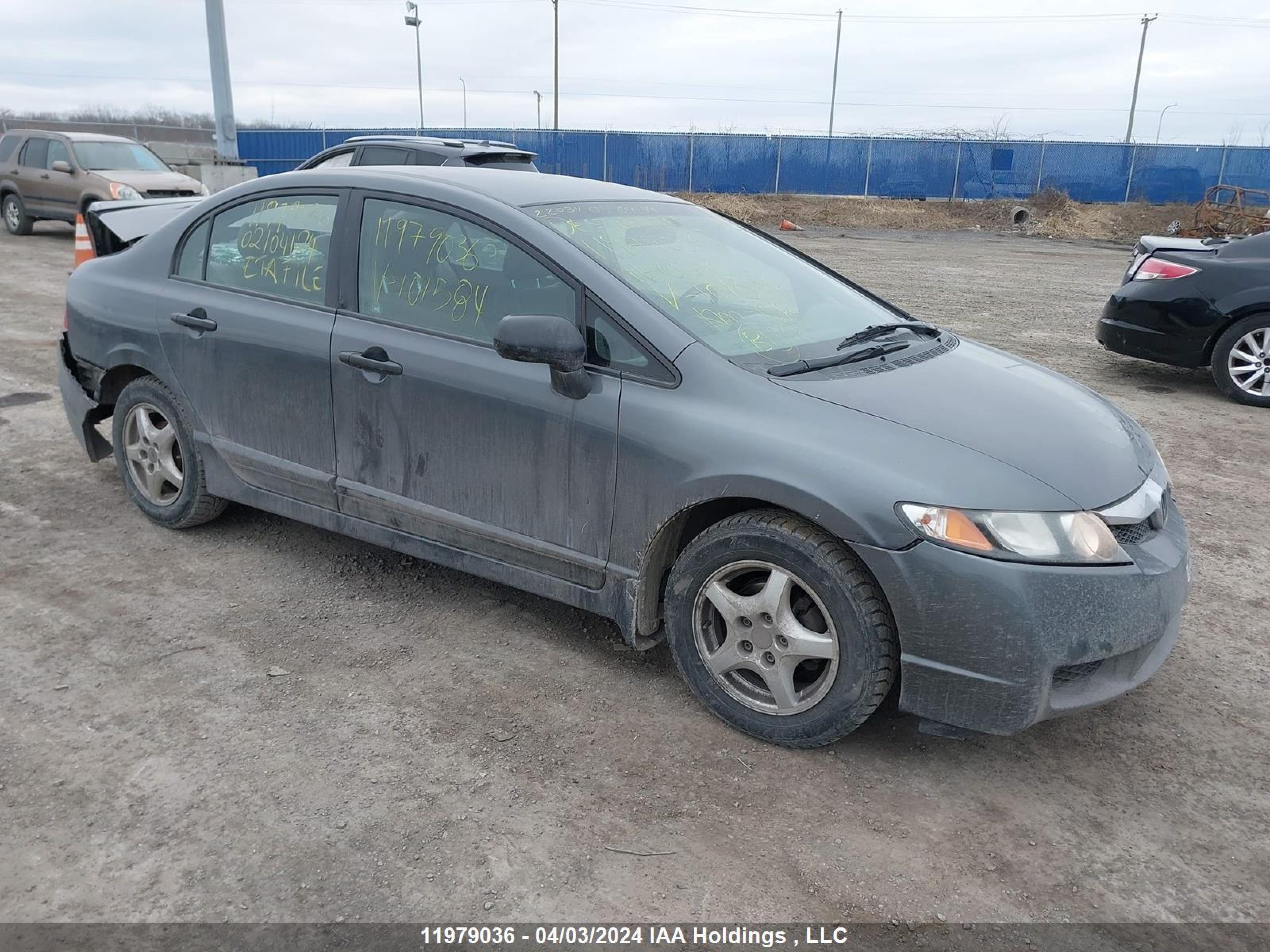 HONDA CIVIC 2011 2hgfa1f48bh101584