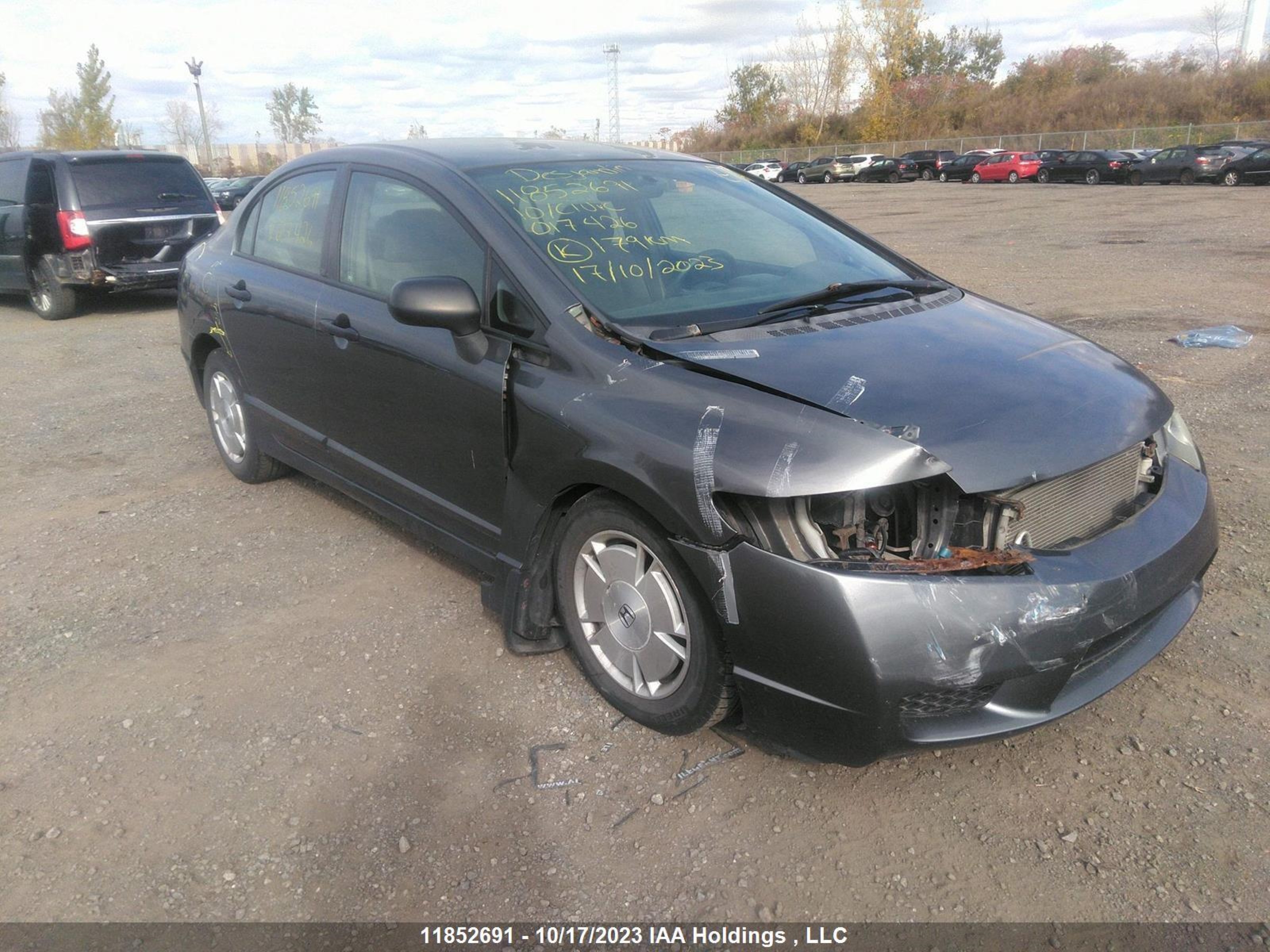 HONDA CIVIC 2010 2hgfa1f4xah017426