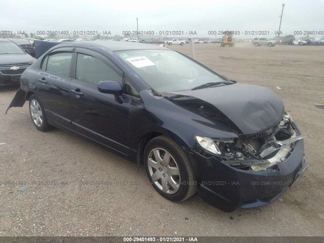 HONDA CIVIC SDN 2010 2hgfa1f51ah550483