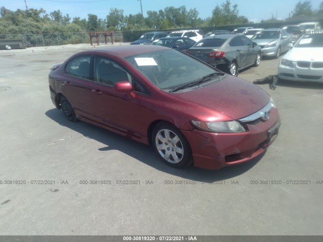 HONDA CIVIC SDN 2010 2hgfa1f51ah575934