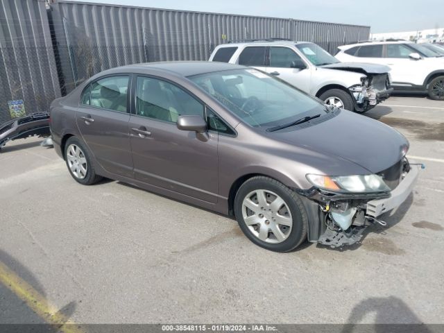 HONDA CIVIC 2011 2hgfa1f51bh511345