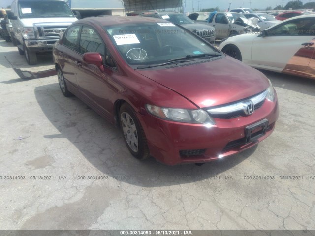 HONDA CIVIC SDN 2011 2hgfa1f52bh511032