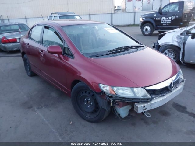 HONDA CIVIC 2011 2hgfa1f54bh536997