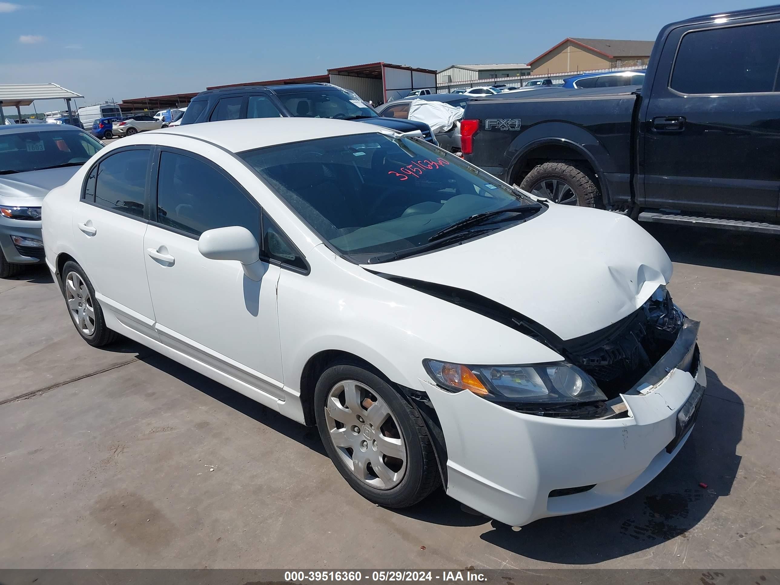 HONDA CIVIC 2010 2hgfa1f55ah547621