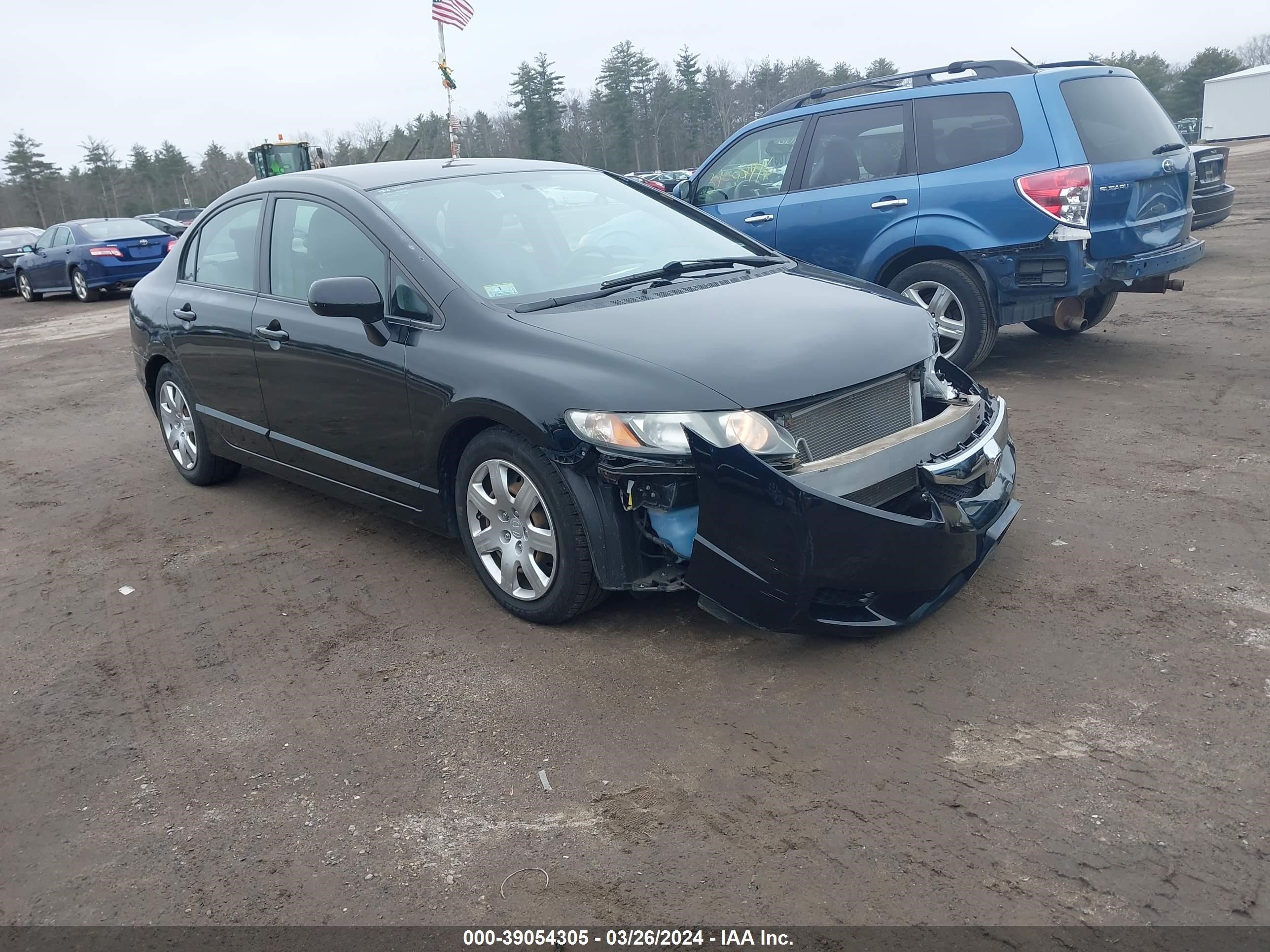 HONDA CIVIC 2010 2hgfa1f55ah552544