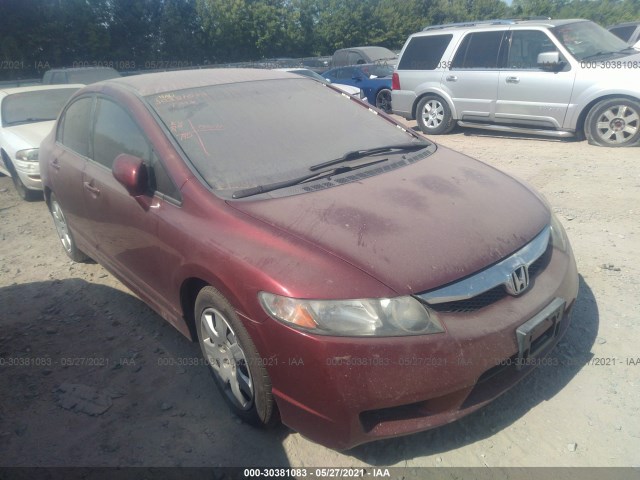 HONDA CIVIC SDN 2010 2hgfa1f56ah583267