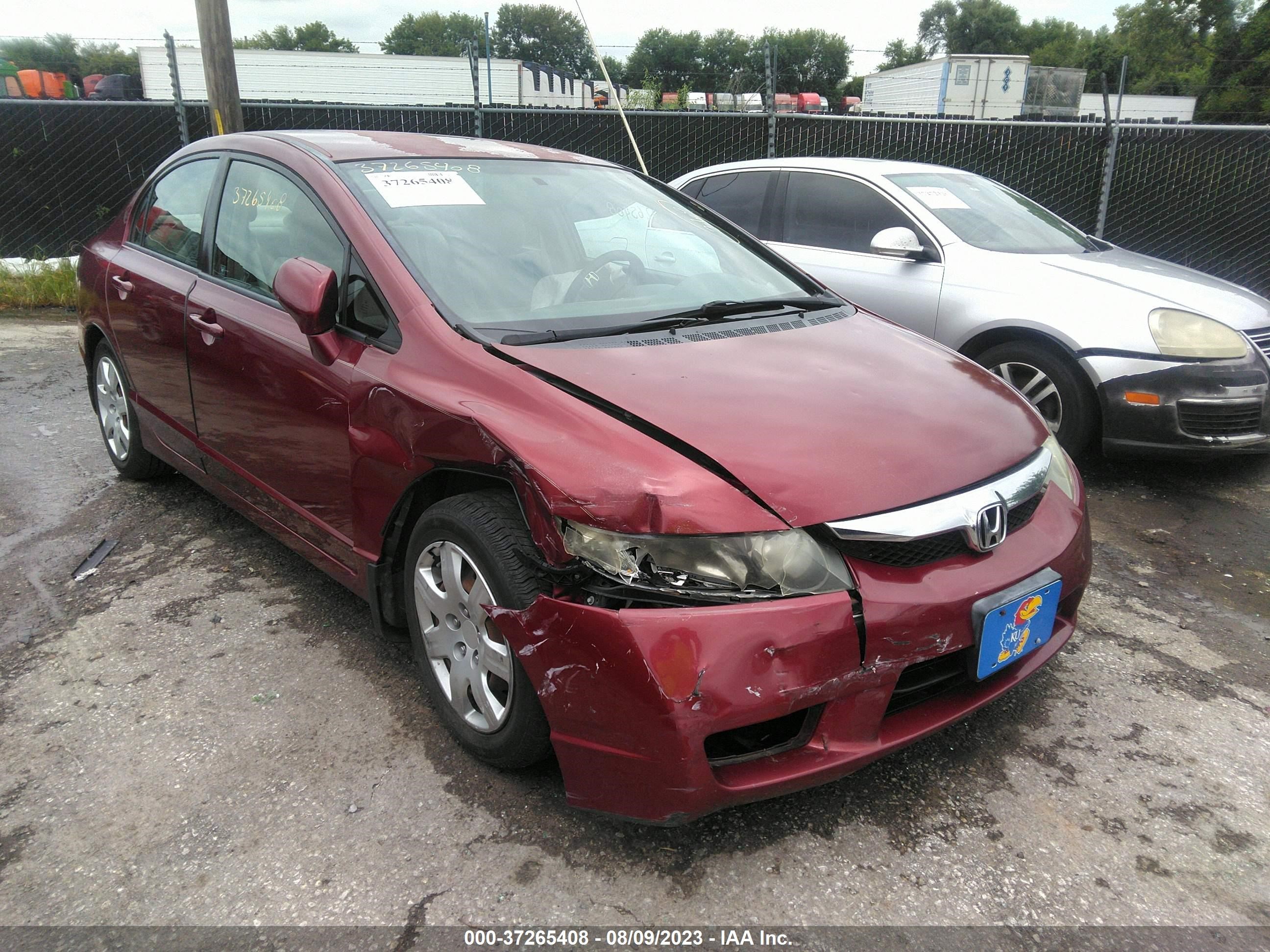 HONDA CIVIC 2010 2hgfa1f57ah519934