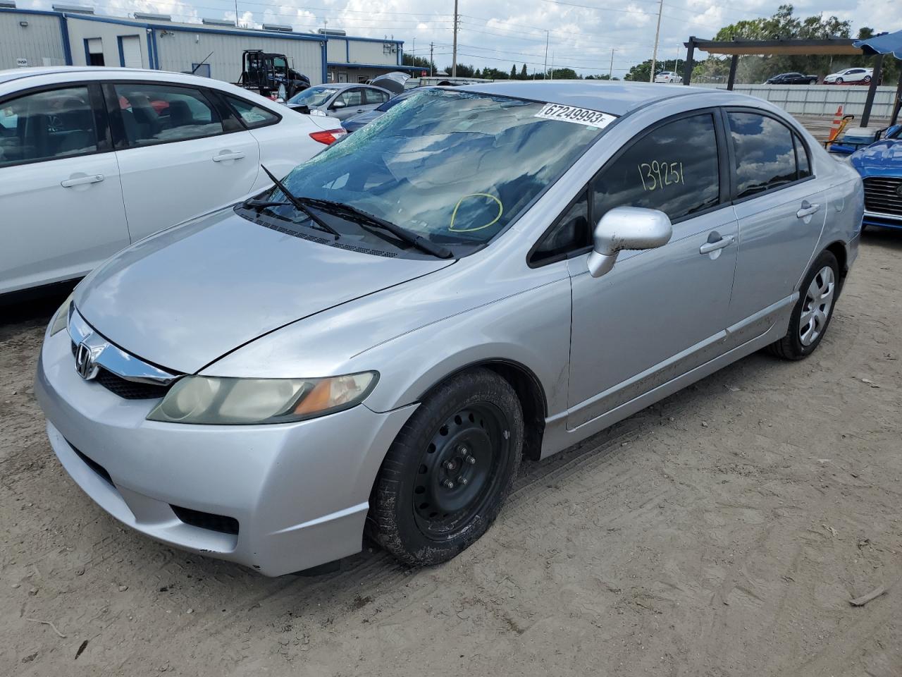 HONDA CIVIC 2010 2hgfa1f58ah534555