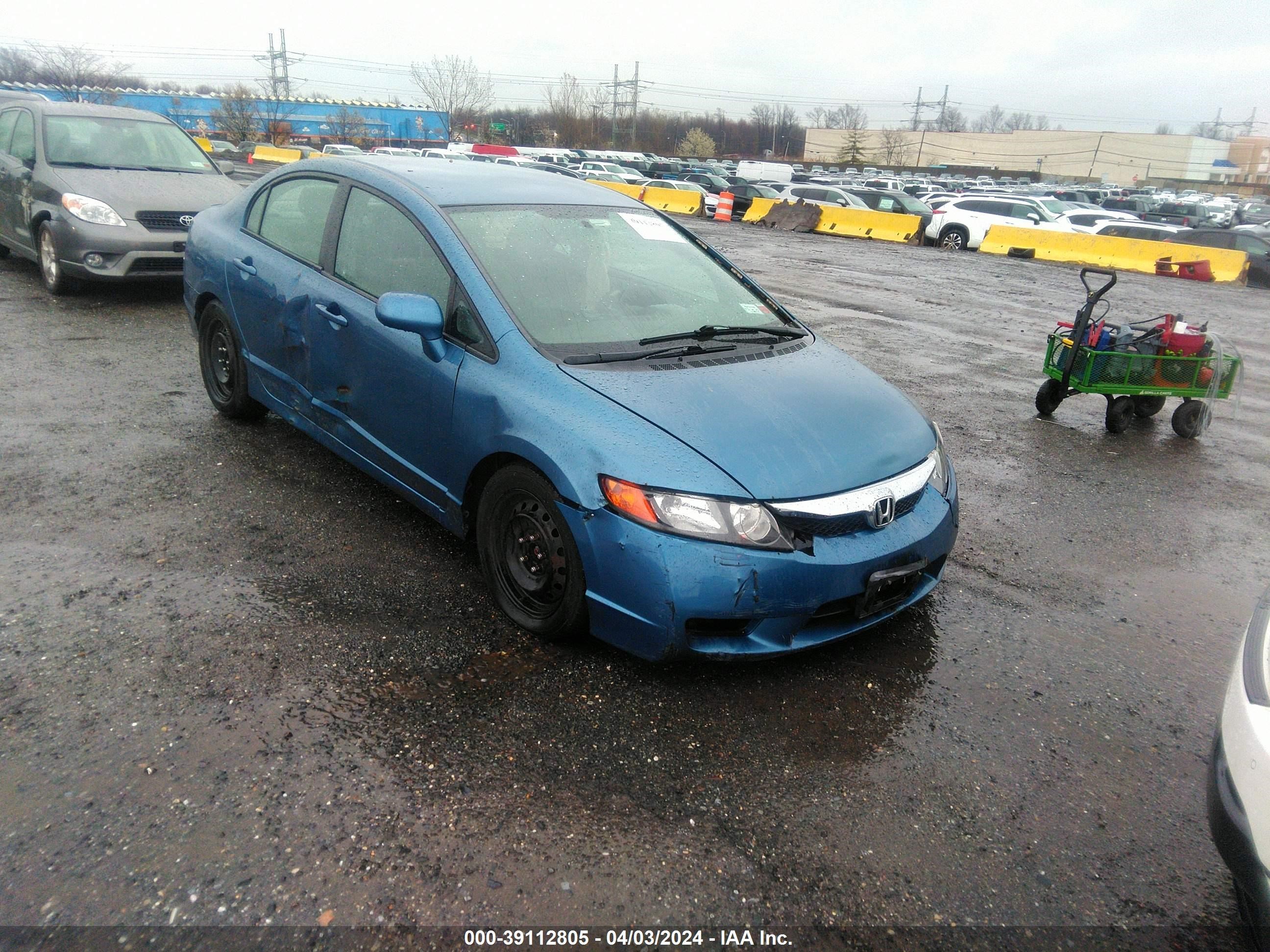 HONDA CIVIC 2011 2hgfa1f58bh514226