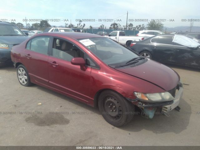 HONDA CIVIC SDN 2011 2hgfa1f58bh541166