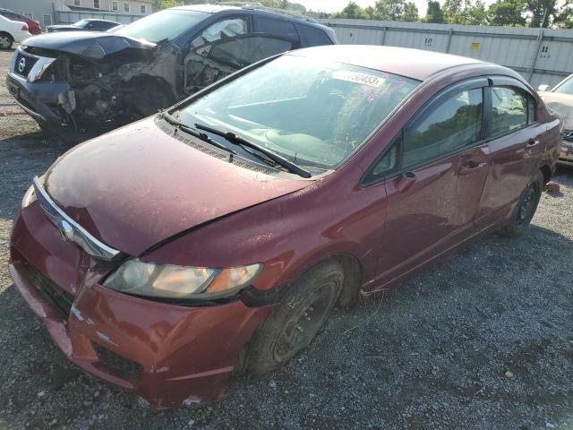 HONDA CIVIC LX 2010 2hgfa1f59ah573462