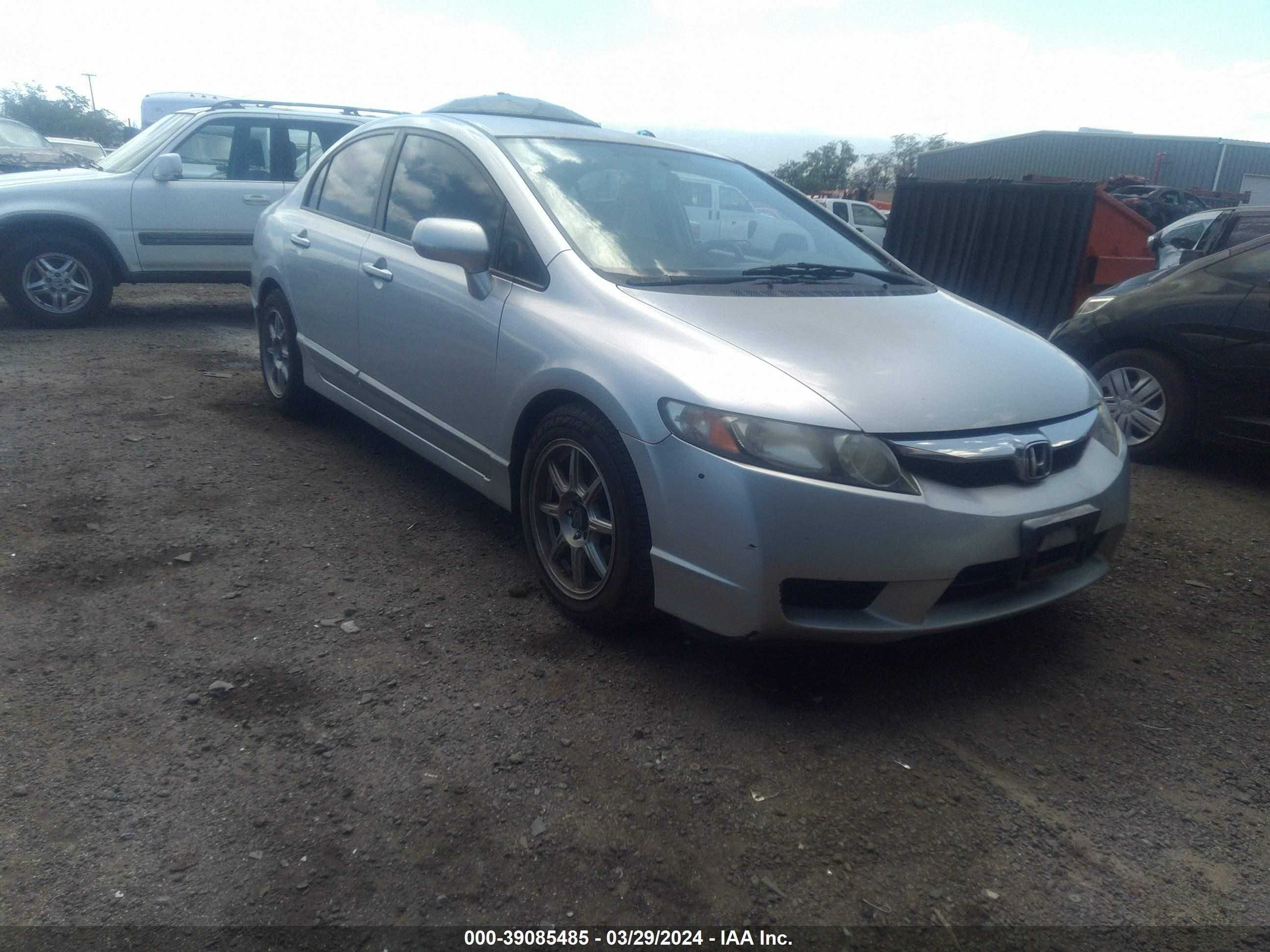 HONDA CIVIC 2011 2hgfa1f59bh303455